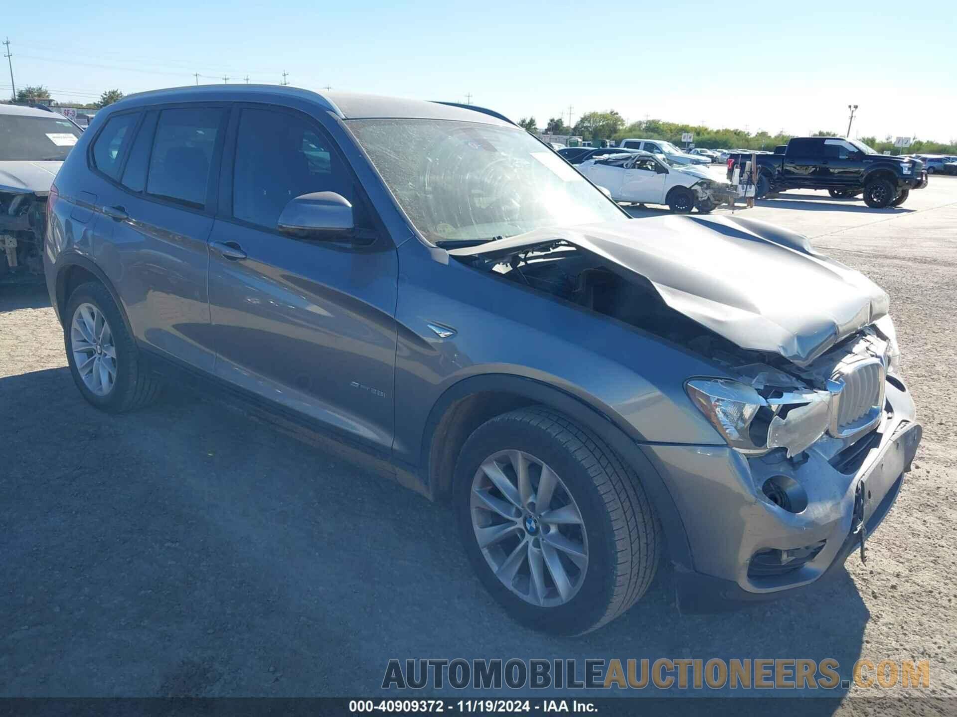 5UXWZ7C5XH0U46313 BMW X3 2017