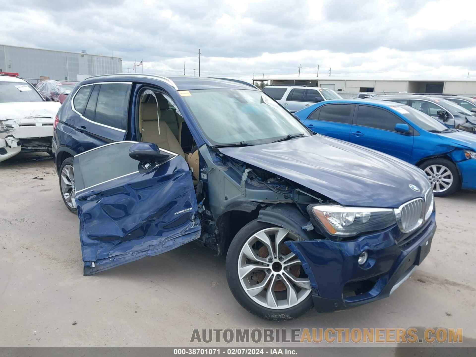 5UXWZ7C5XH0U47235 BMW X3 2017