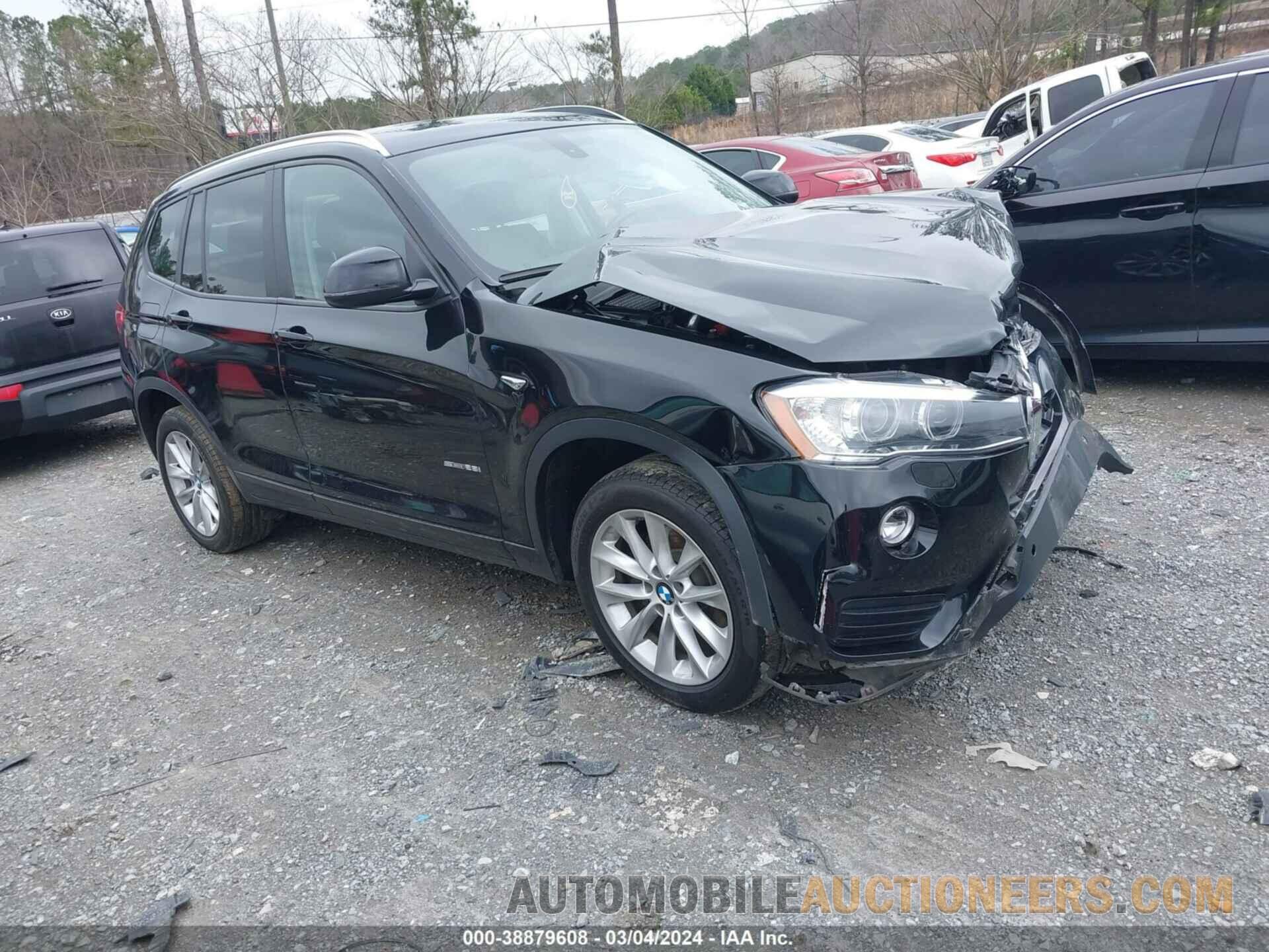 5UXWZ7C5XH0V85356 BMW X3 2017