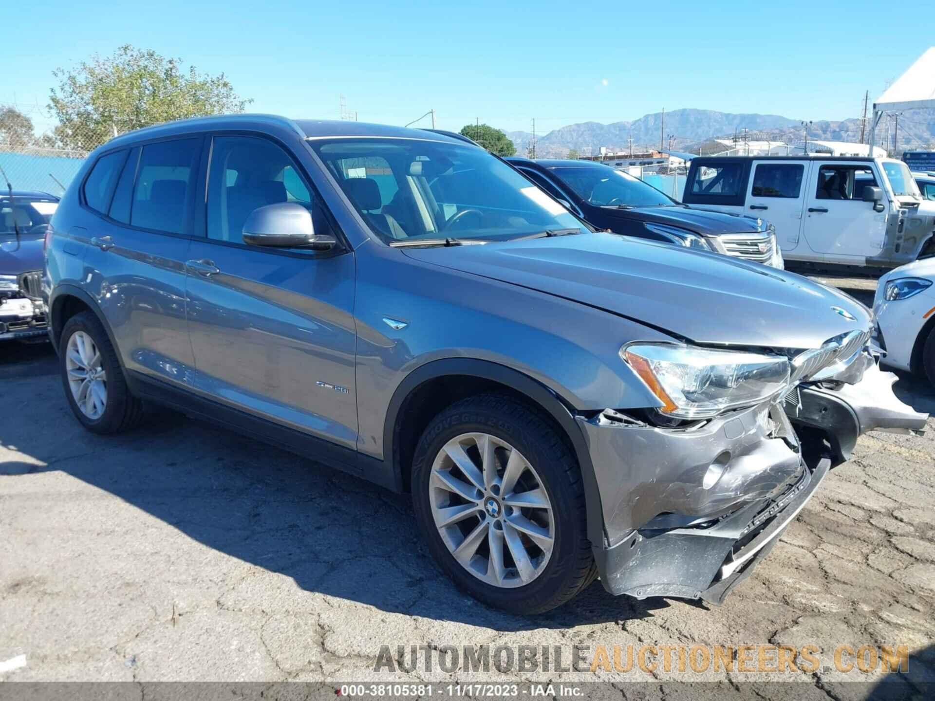 5UXWZ7C5XH0V86023 BMW X3 2017