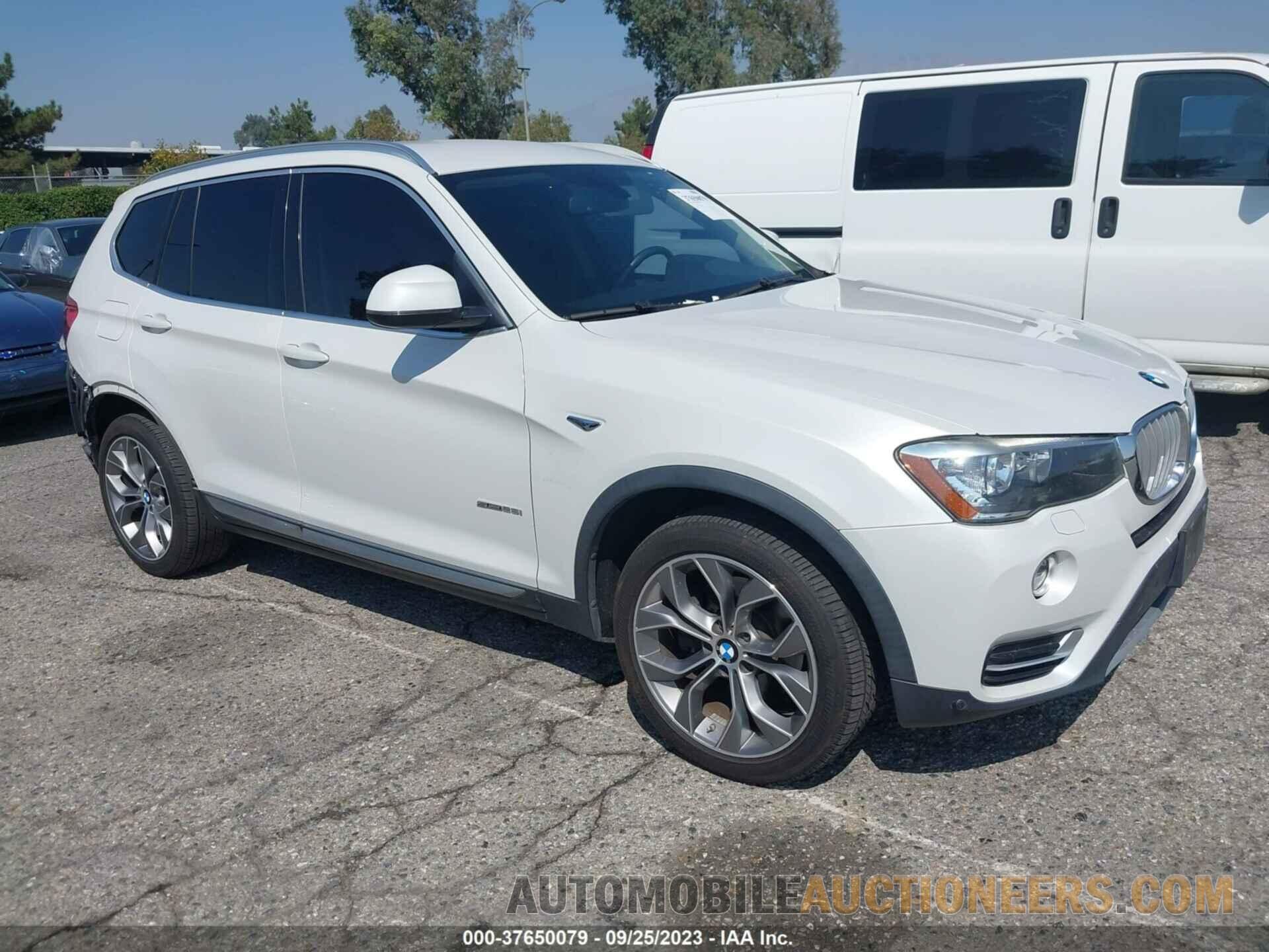 5UXWZ7C5XH0V86197 BMW X3 2017