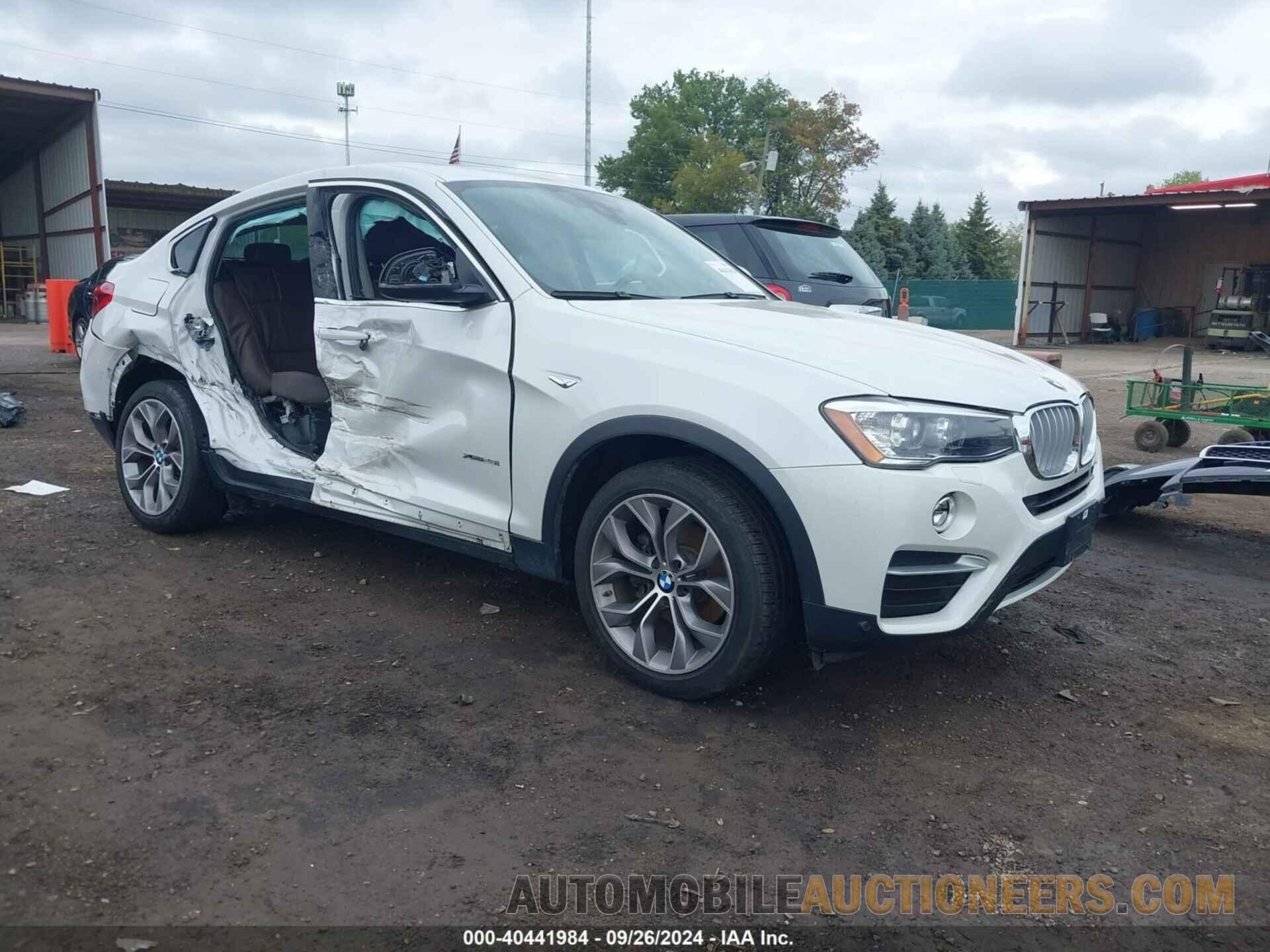 5UXXW3C30H0T80102 BMW X4 2017