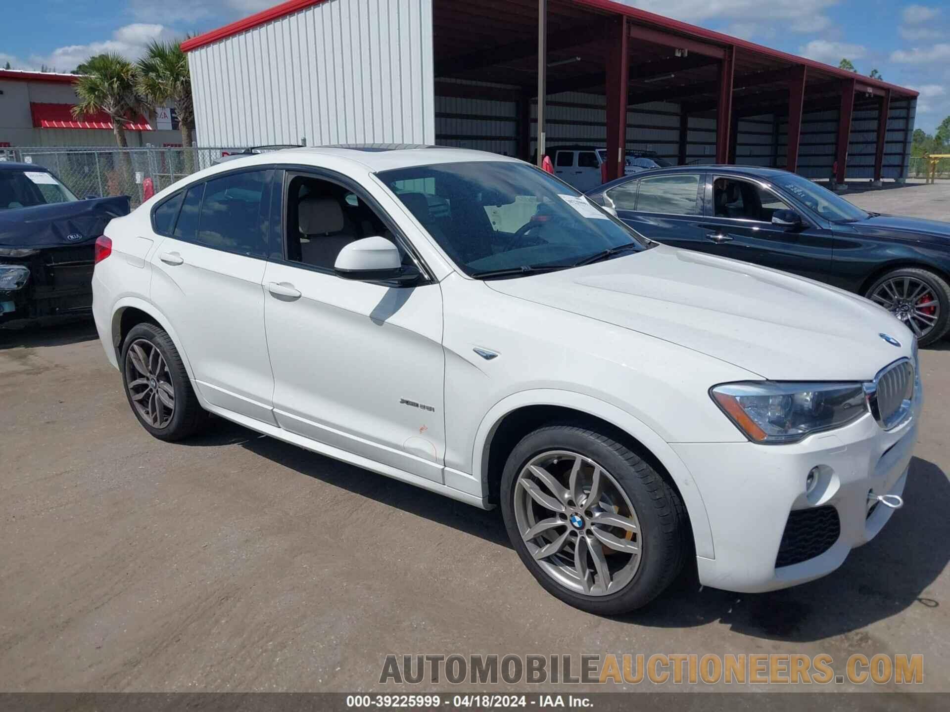 5UXXW3C34H0T79017 BMW X4 2017