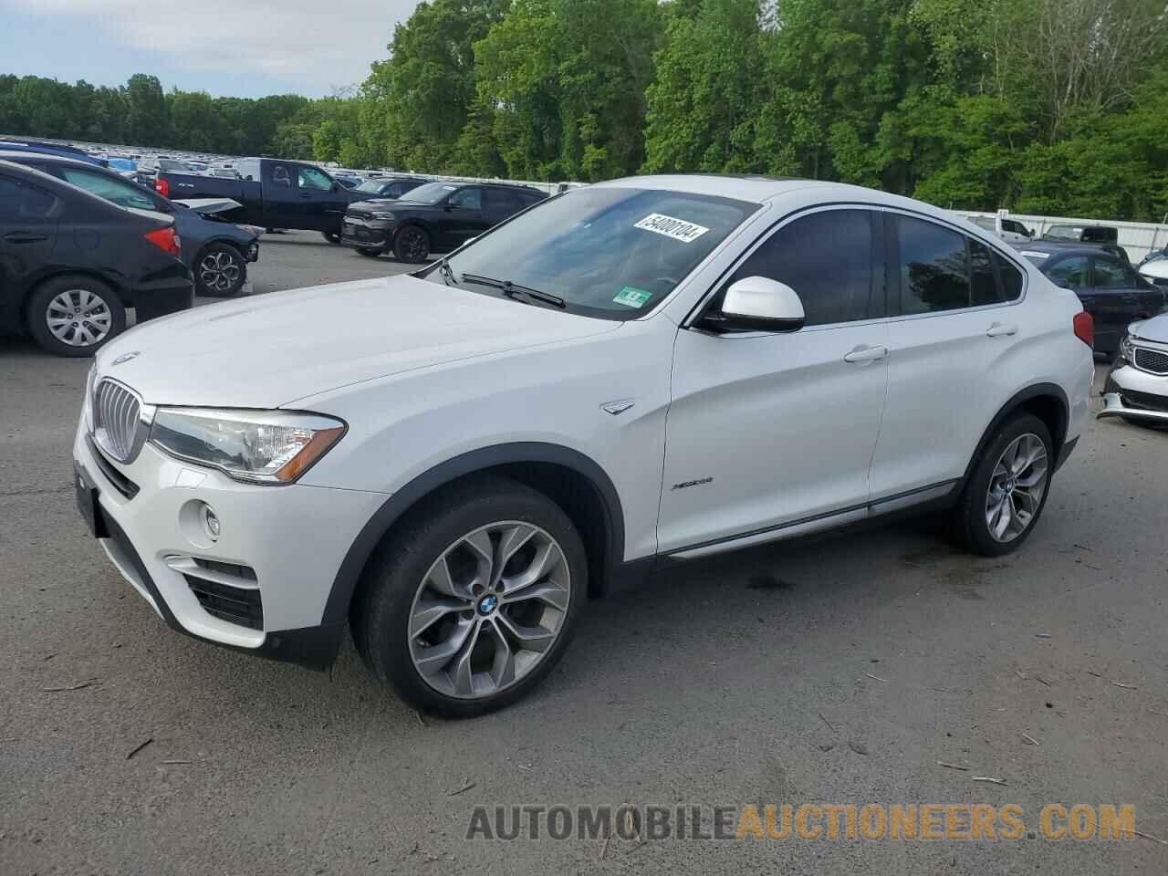 5UXXW3C51G0R21707 BMW X4 2016