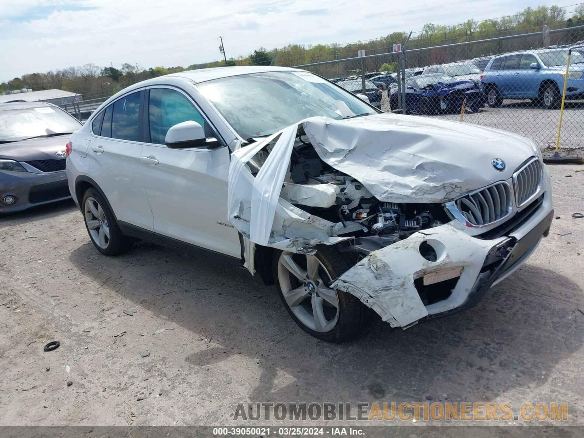 5UXXW3C51G0R22758 BMW X4 2016