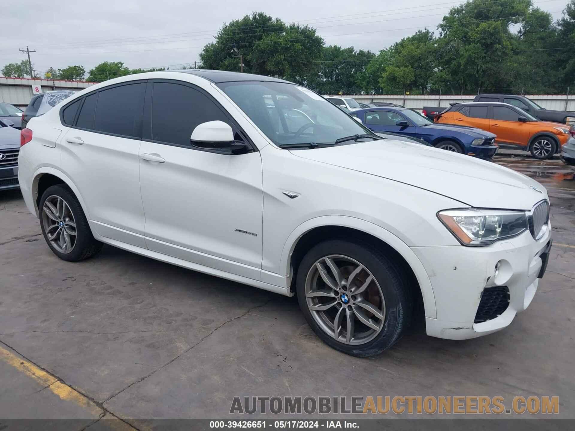 5UXXW3C52G0R19819 BMW X4 2016