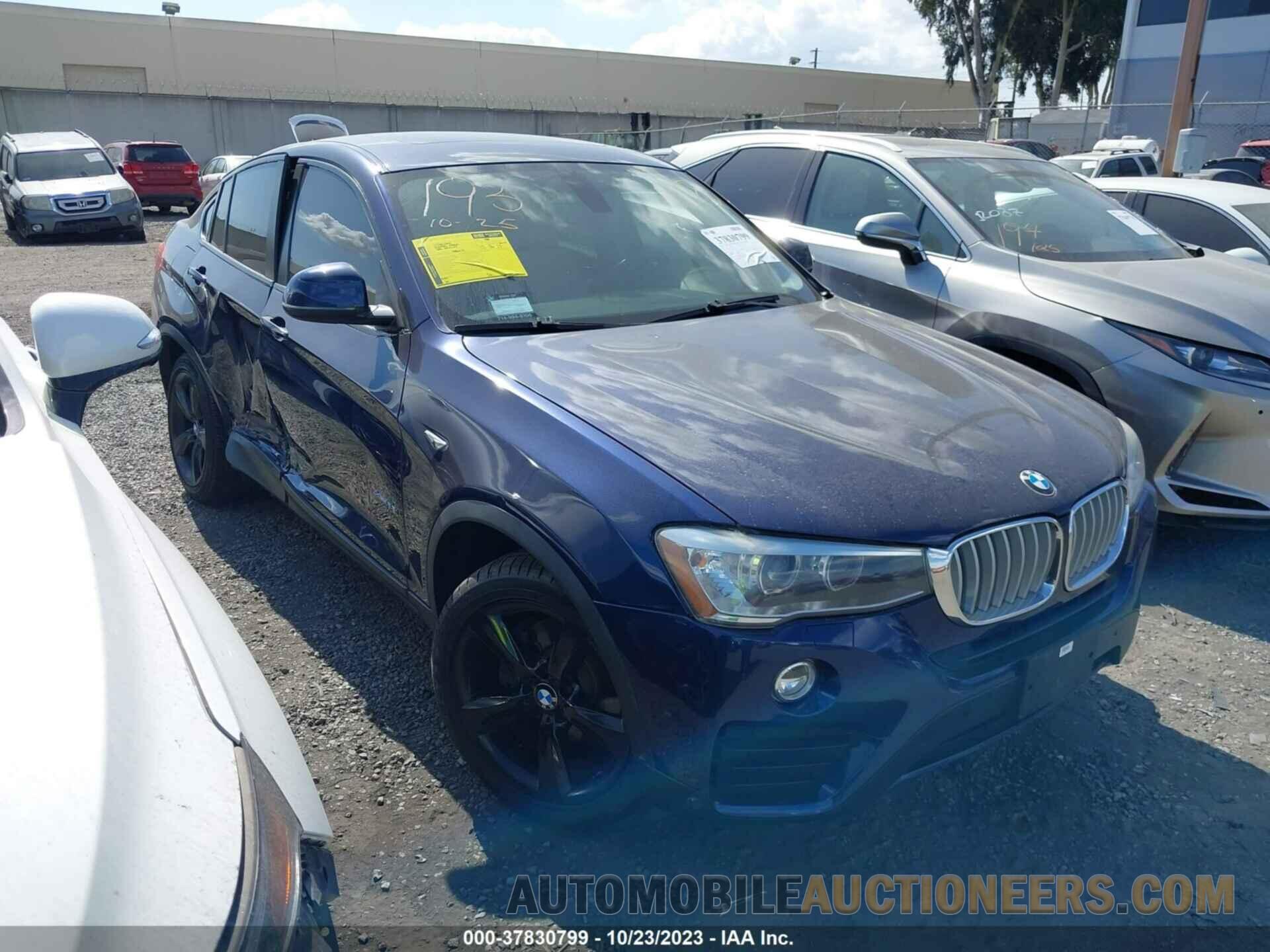 5UXXW3C52G0R20744 BMW X4 2016