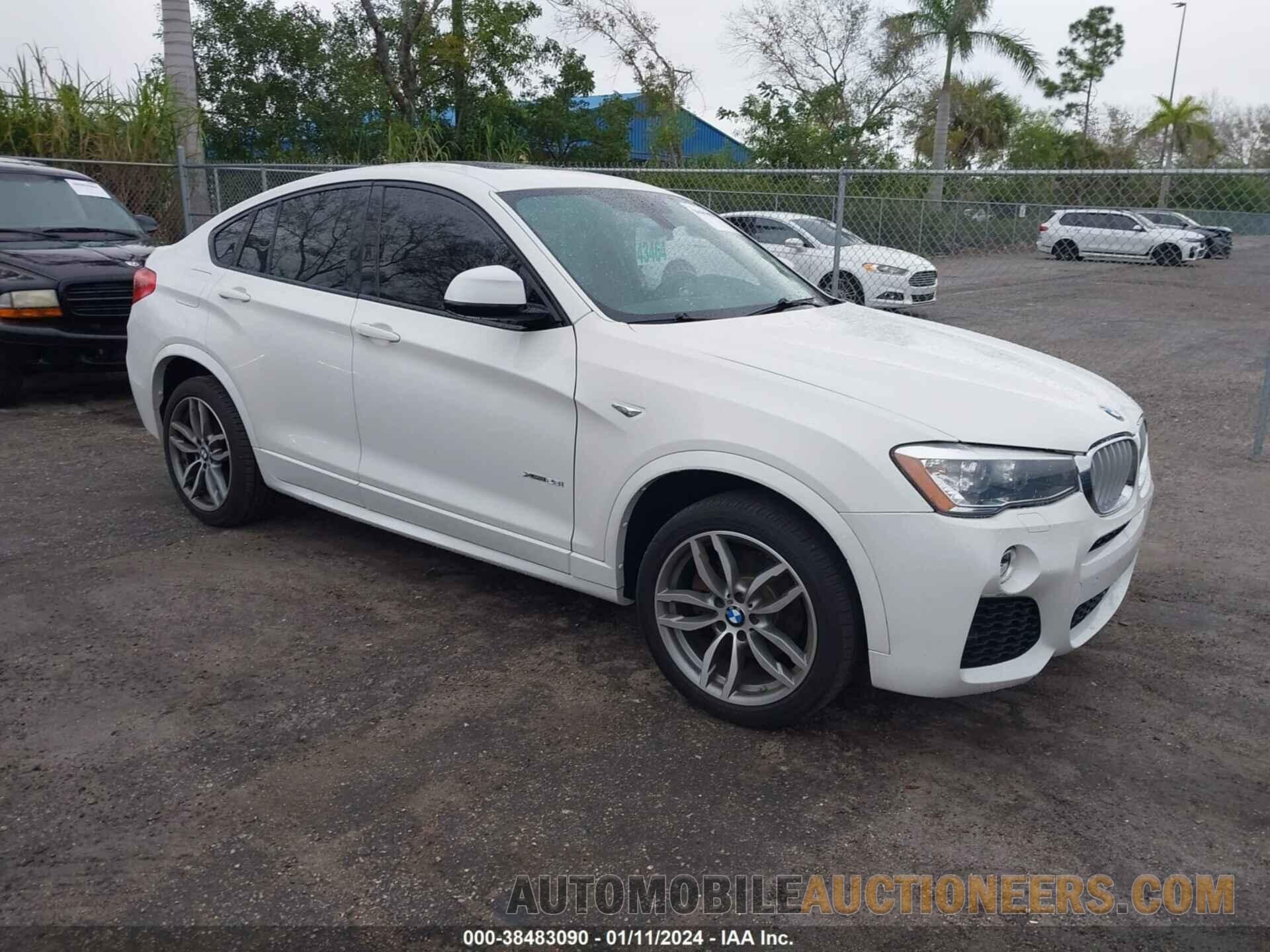 5UXXW3C52G0R21456 BMW X4 2016