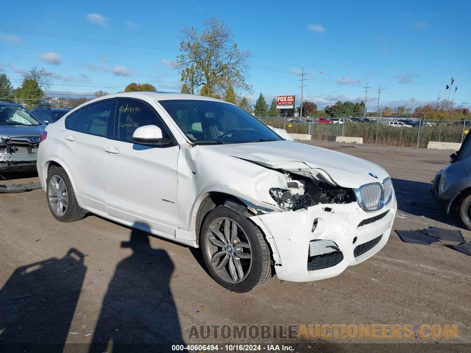 5UXXW3C53F0M89250 BMW X4 2015