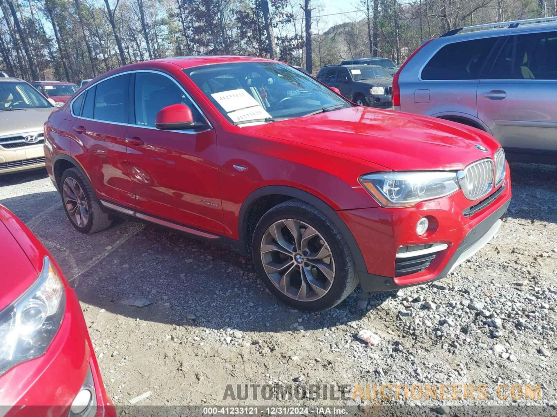 5UXXW3C53G0M89587 BMW X4 2016