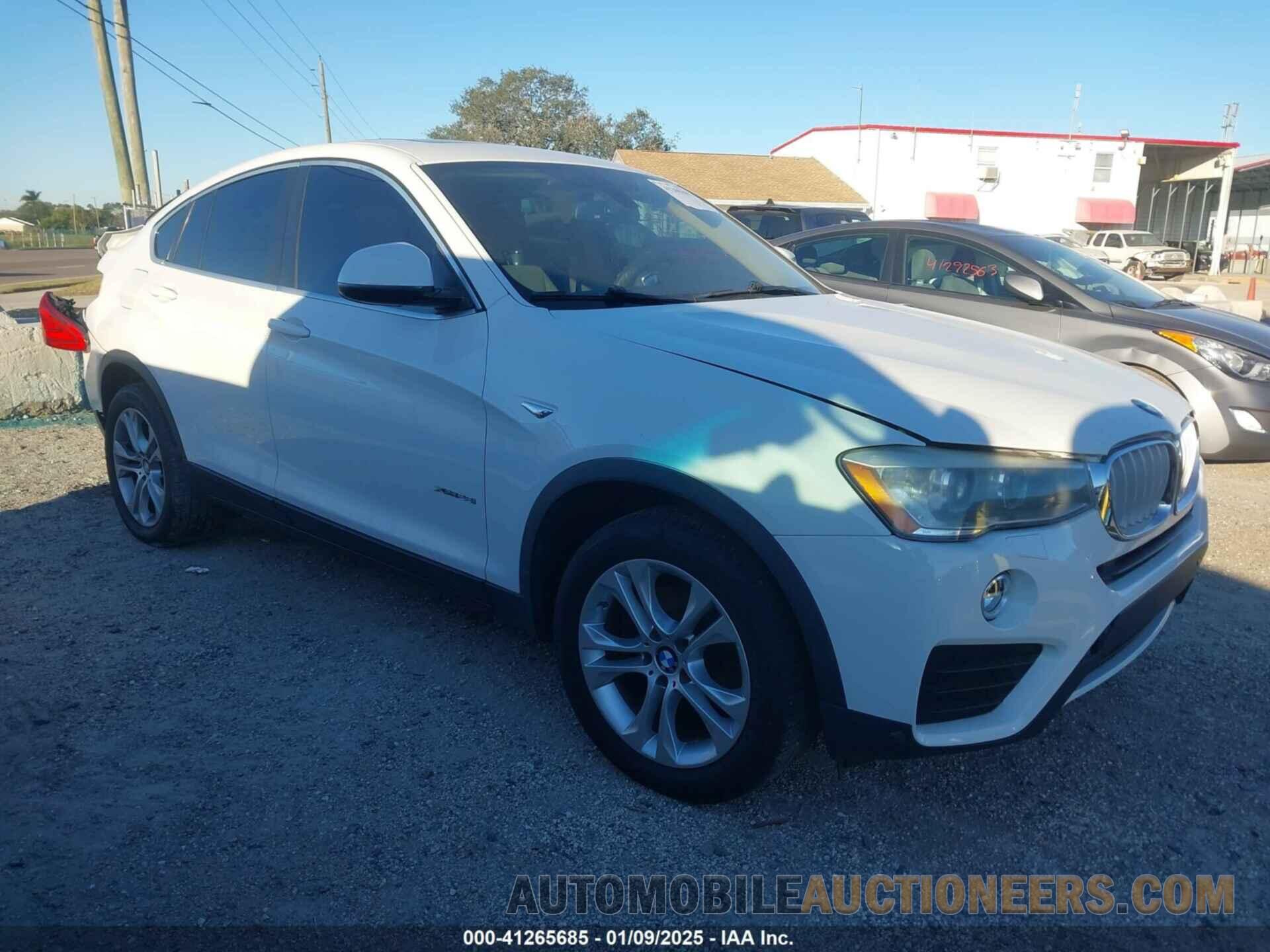 5UXXW3C54G0M89906 BMW X4 2016