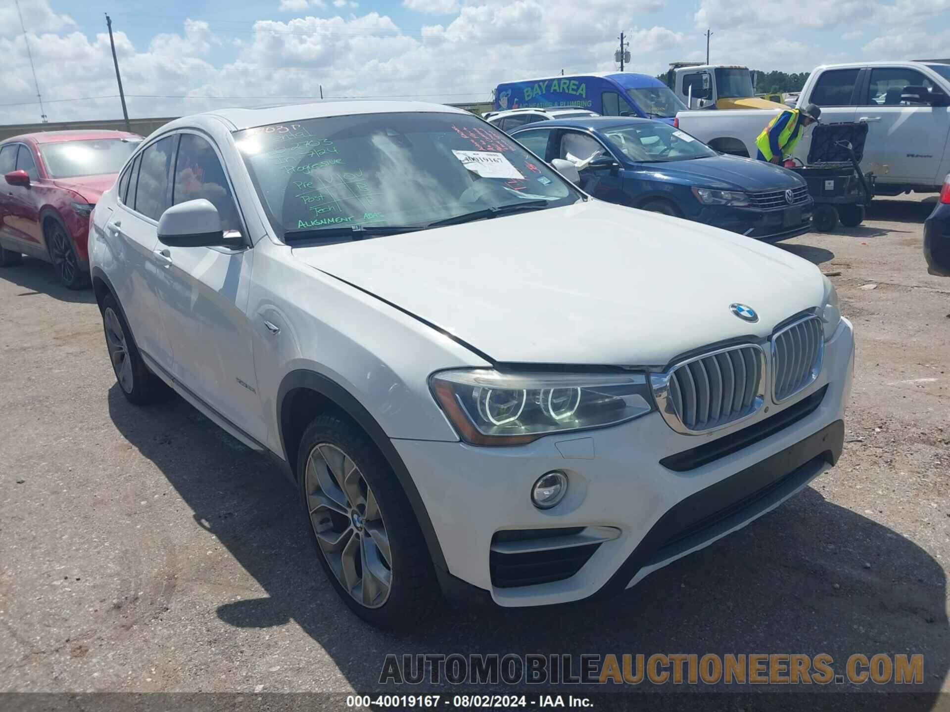 5UXXW3C54G0R20132 BMW X4 2016