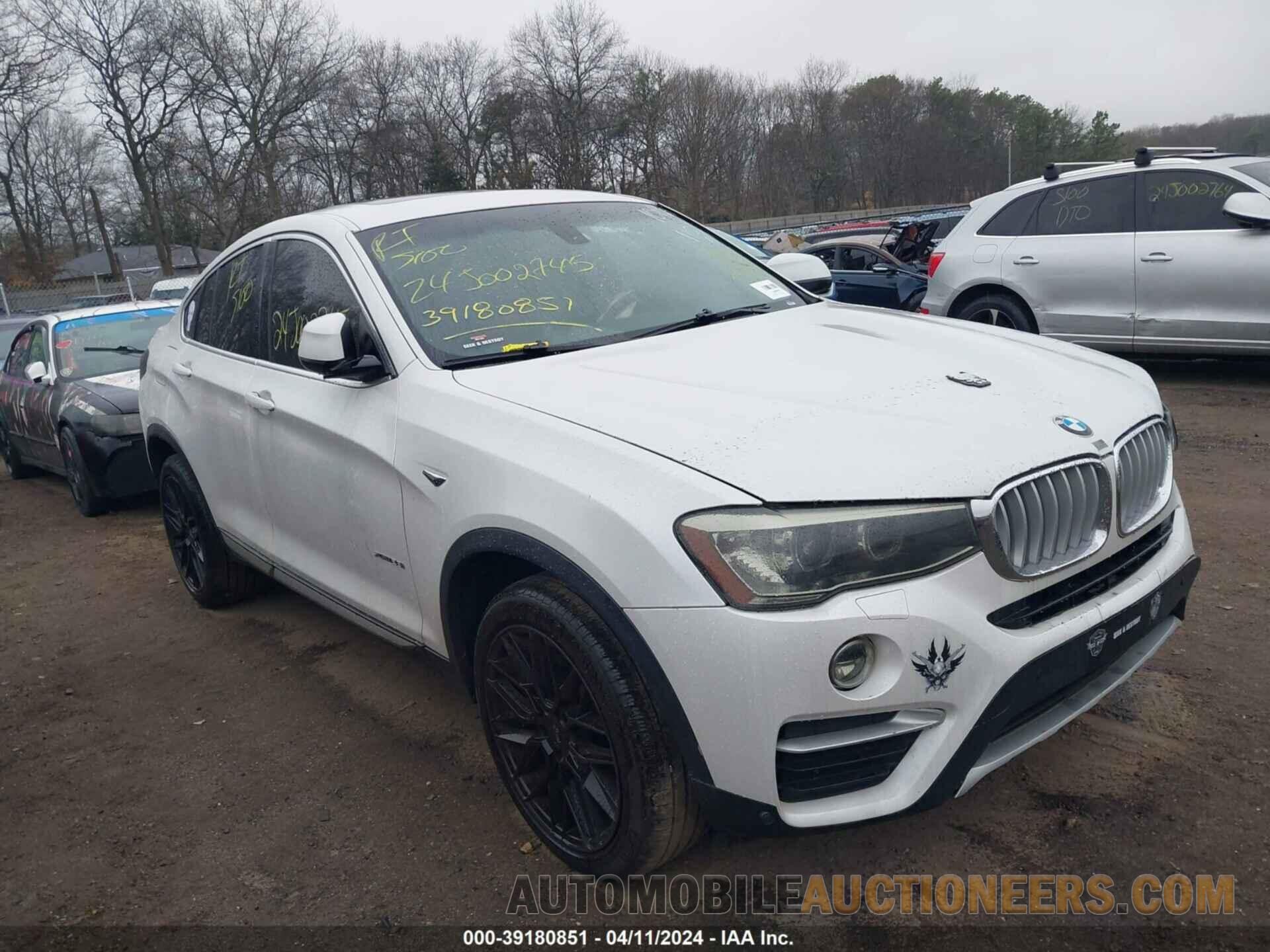 5UXXW3C54H0T78385 BMW X4 2017