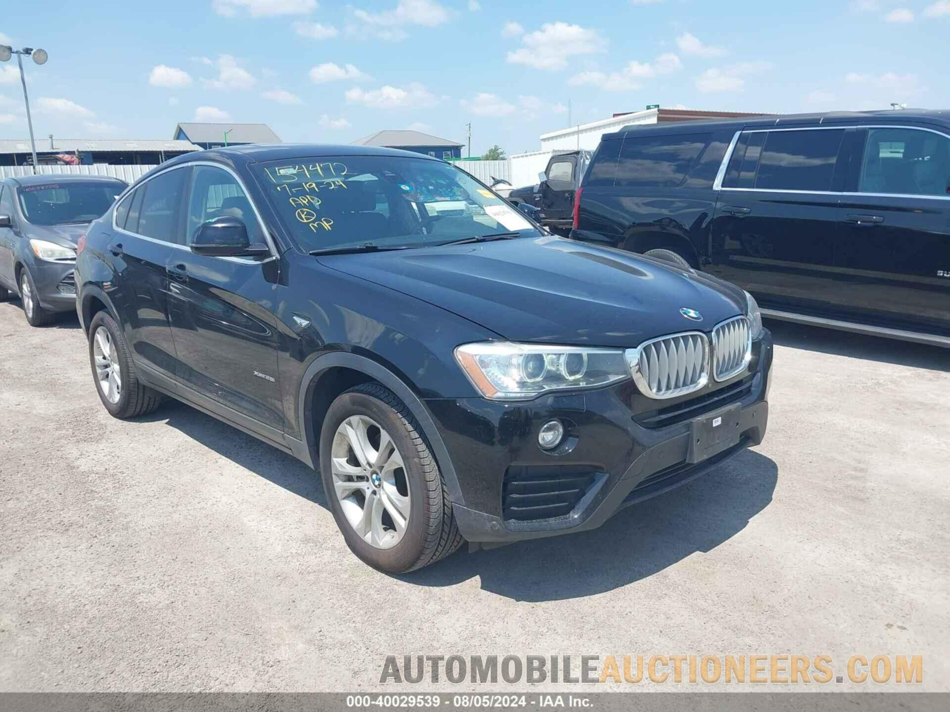 5UXXW3C55H0T78377 BMW X4 2017