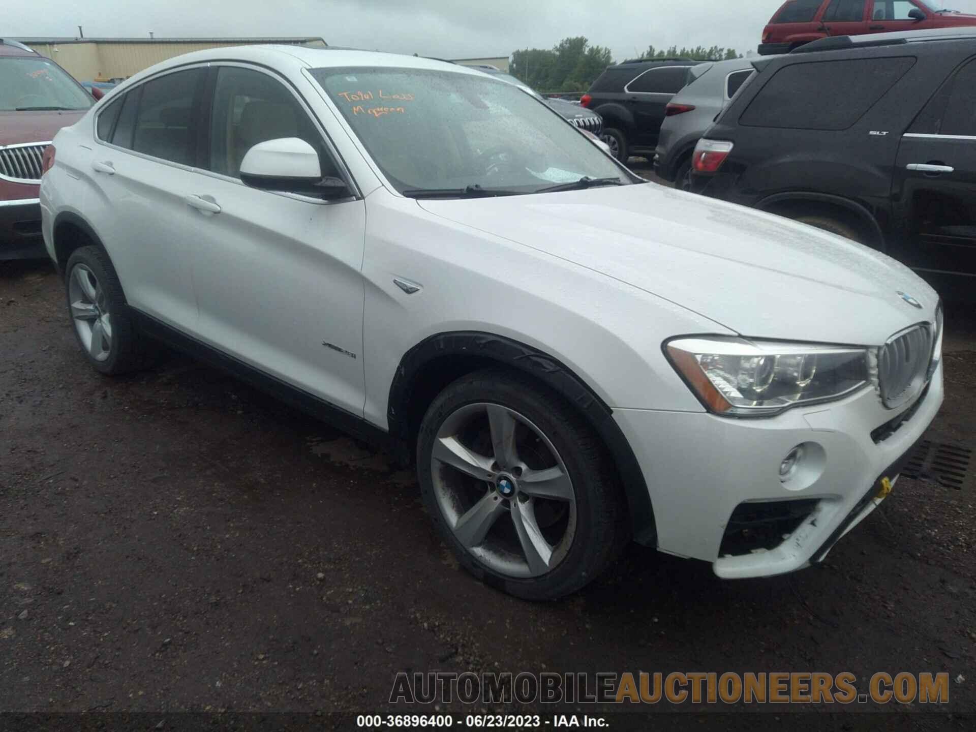 5UXXW3C56G0R21167 BMW X4 2016