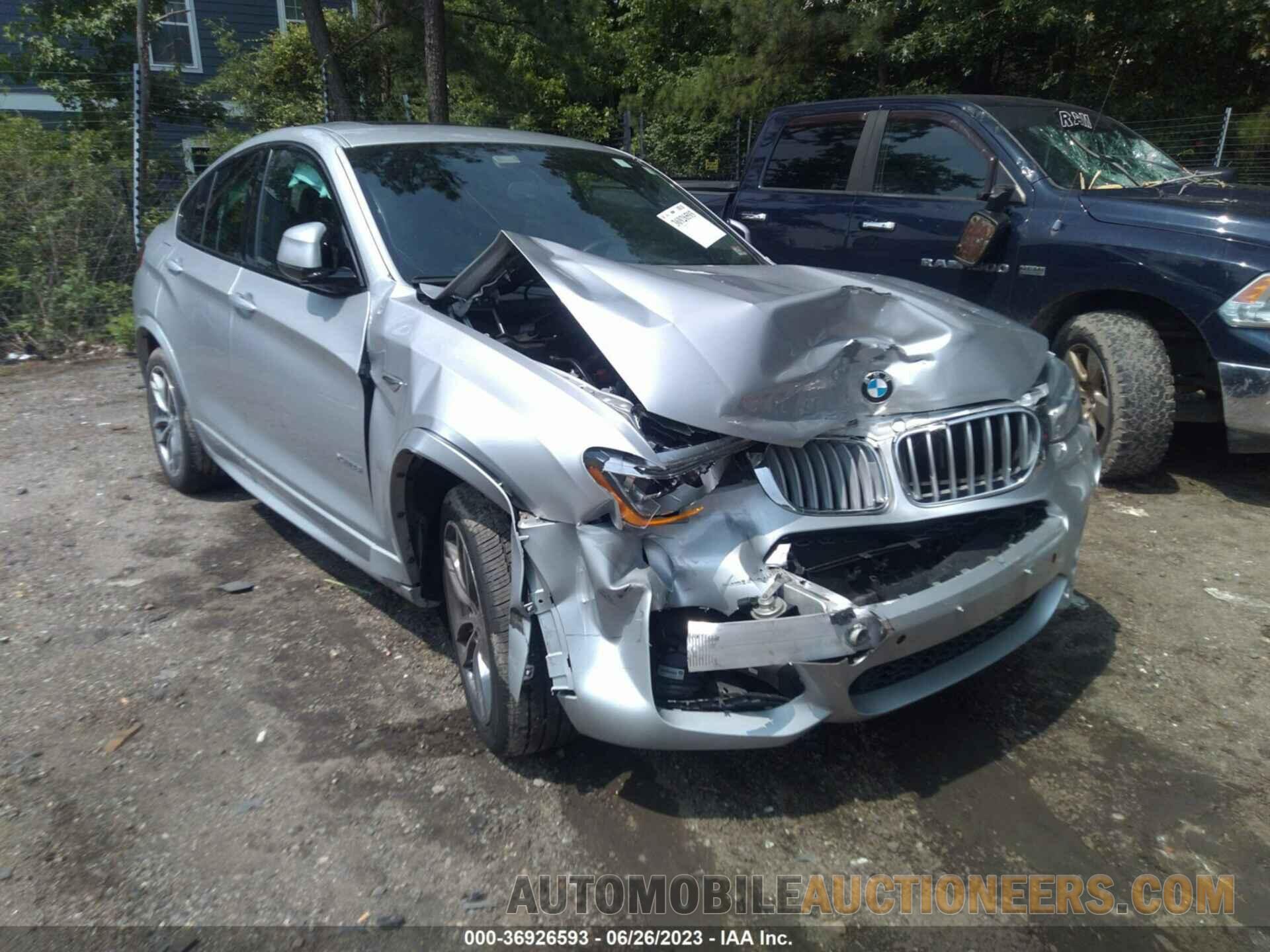 5UXXW3C56G0R22044 BMW X4 2016