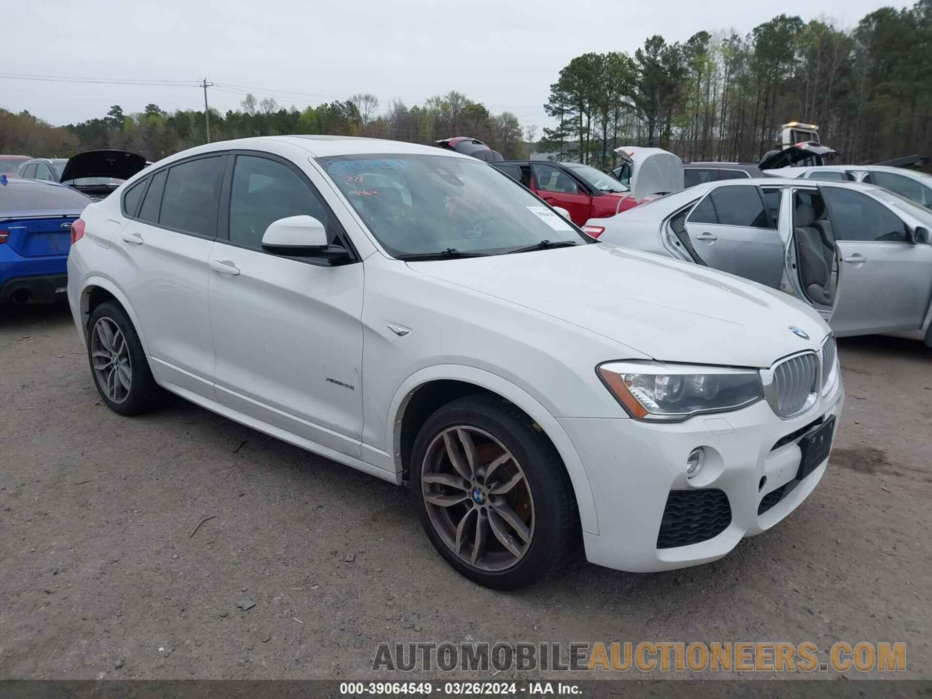 5UXXW3C57F0M86612 BMW X4 2015