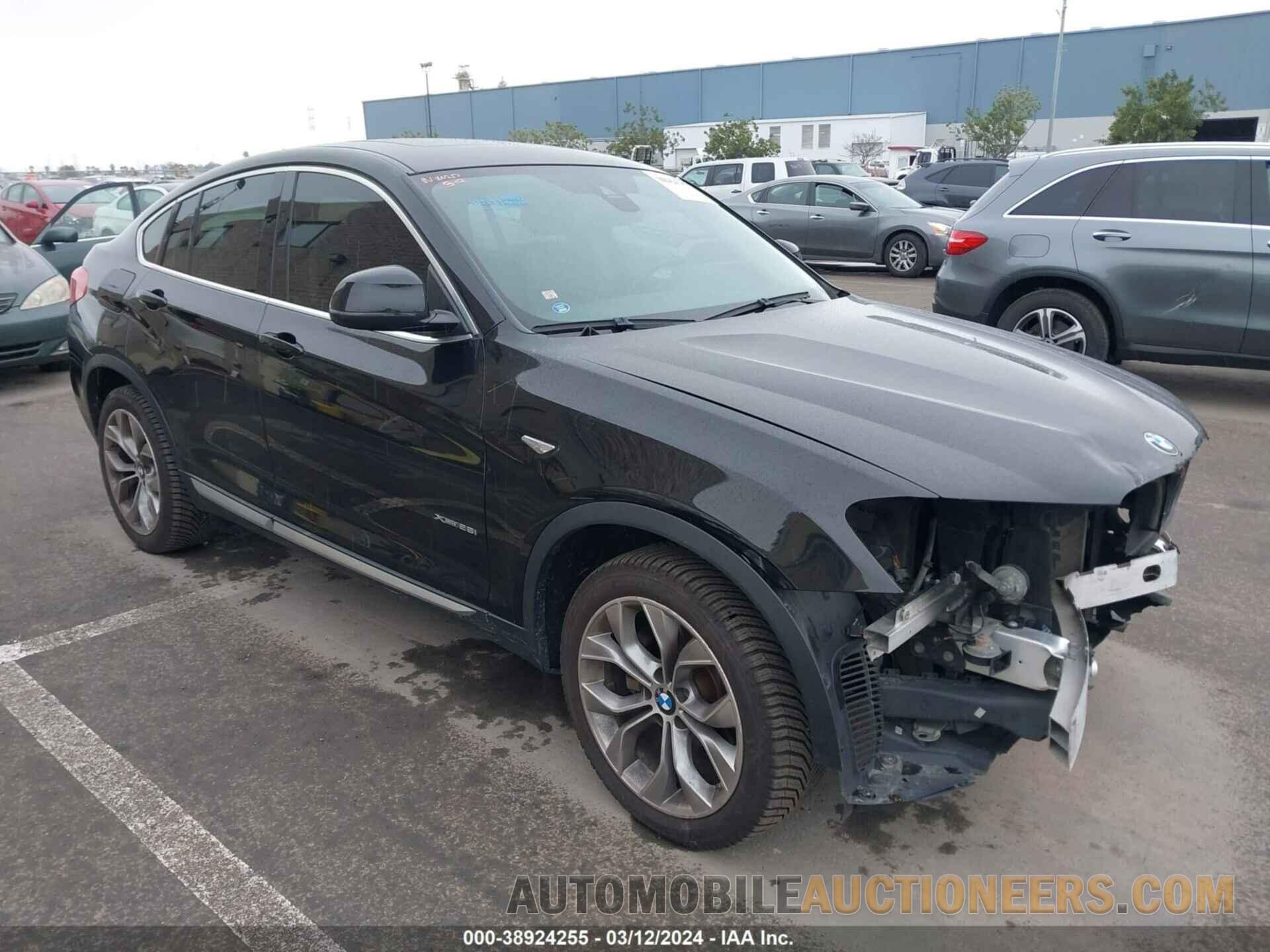 5UXXW3C57F0M89235 BMW X4 2015