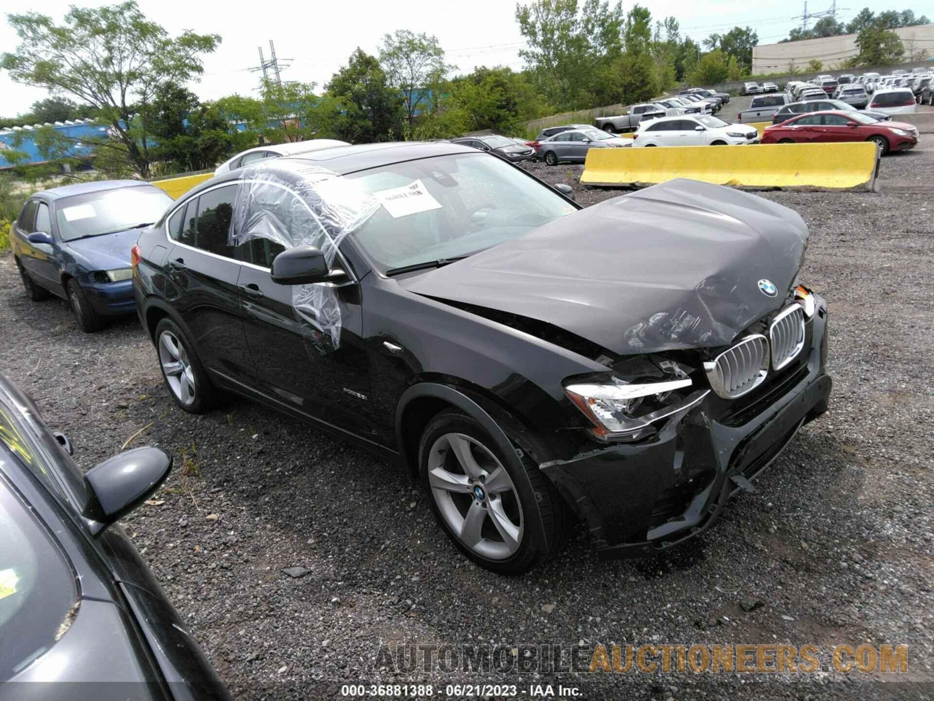 5UXXW3C59F0M88801 BMW X4 2015