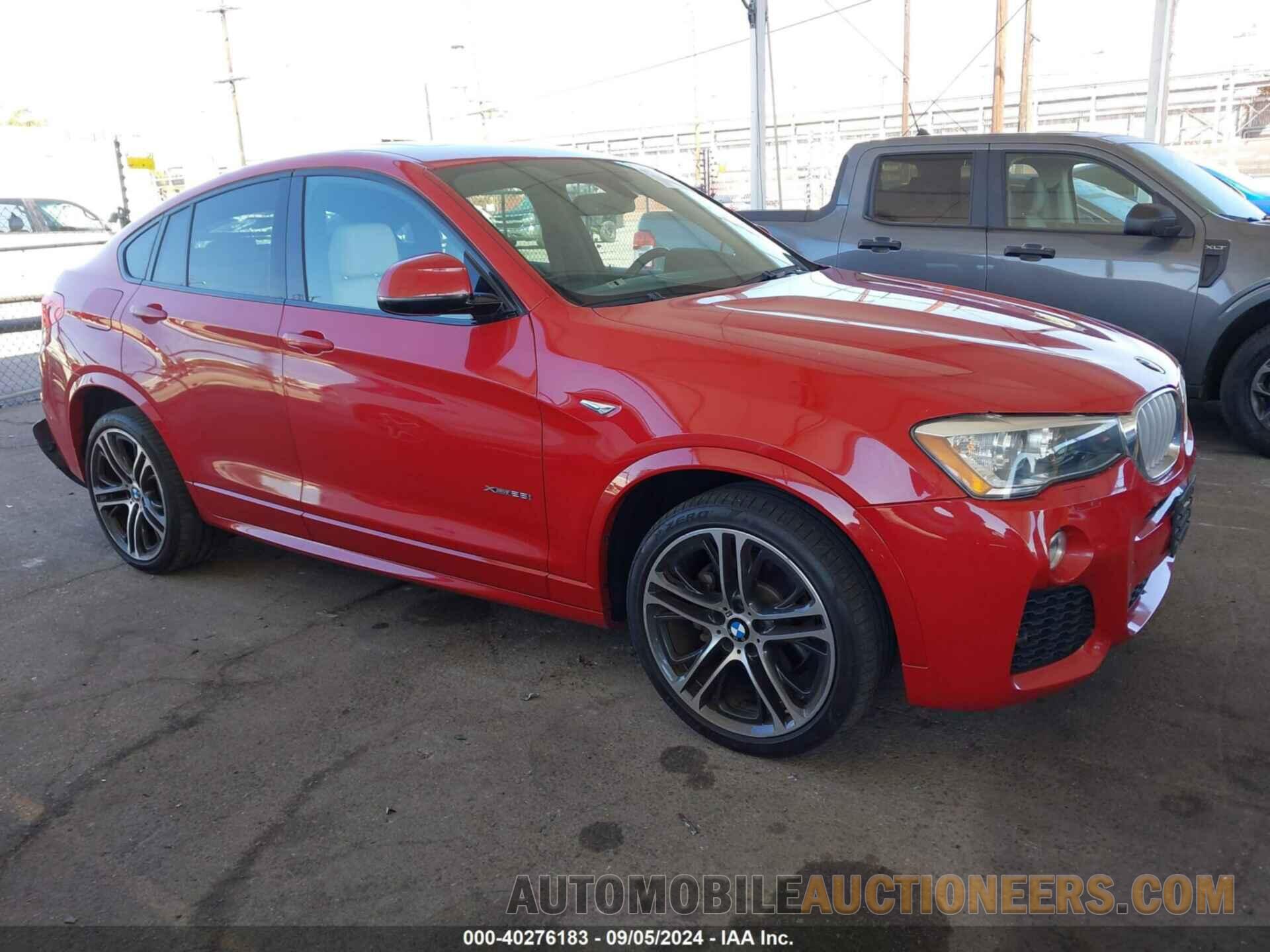 5UXXW3C59G0R19638 BMW X4 2016