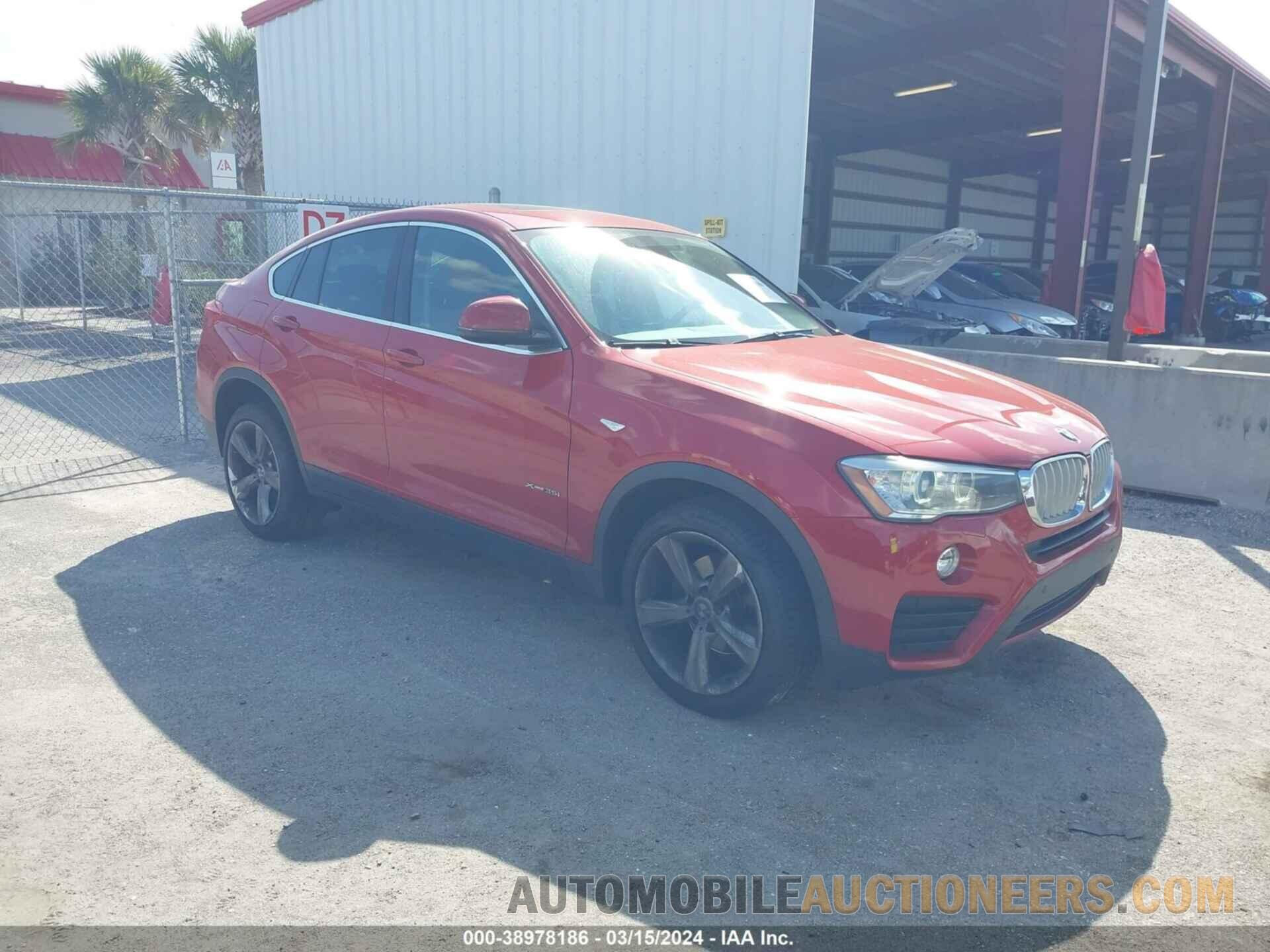 5UXXW5C51G0N91885 BMW X4 2016