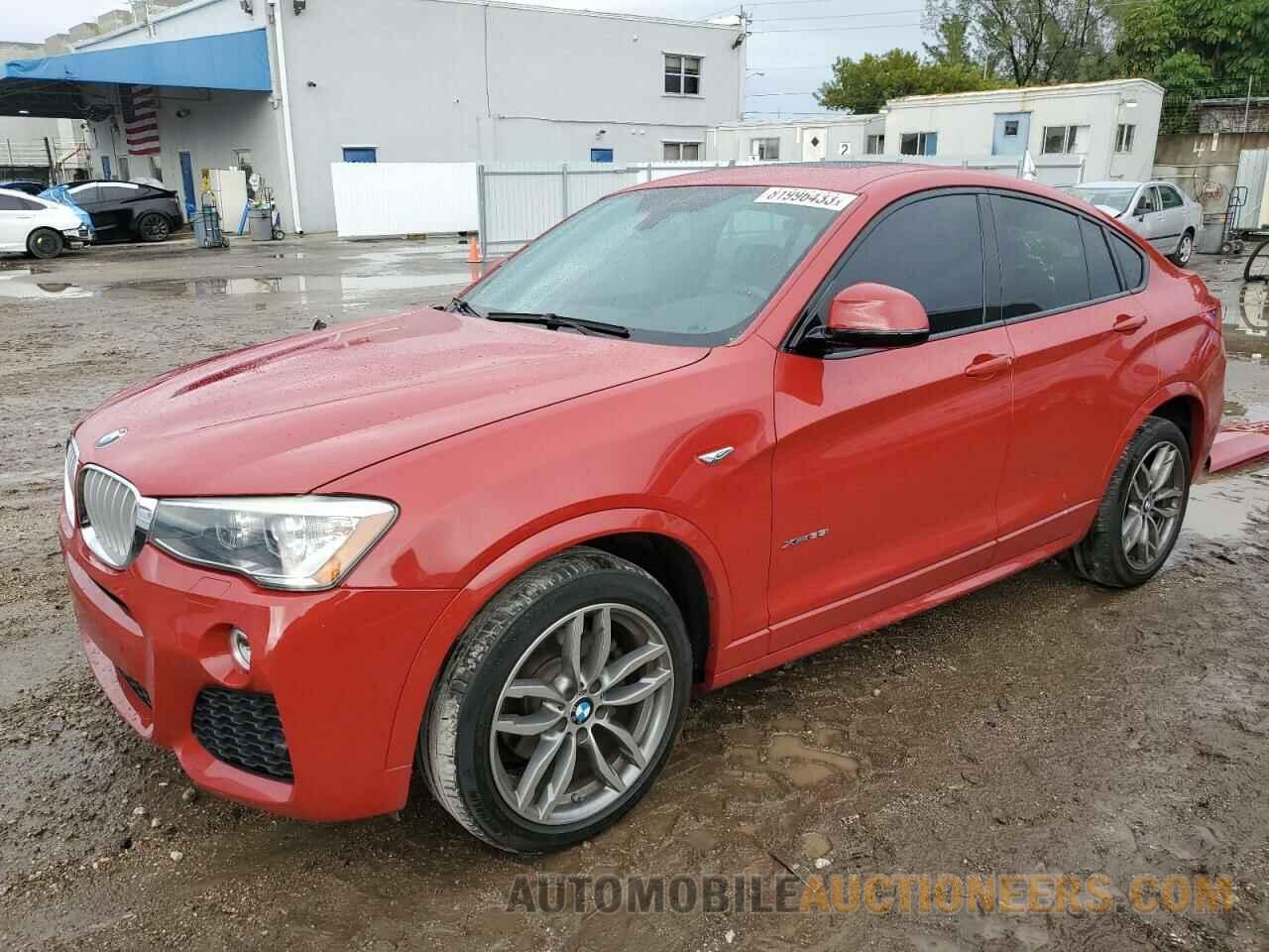 5UXXW5C53G0N92133 BMW X4 2016