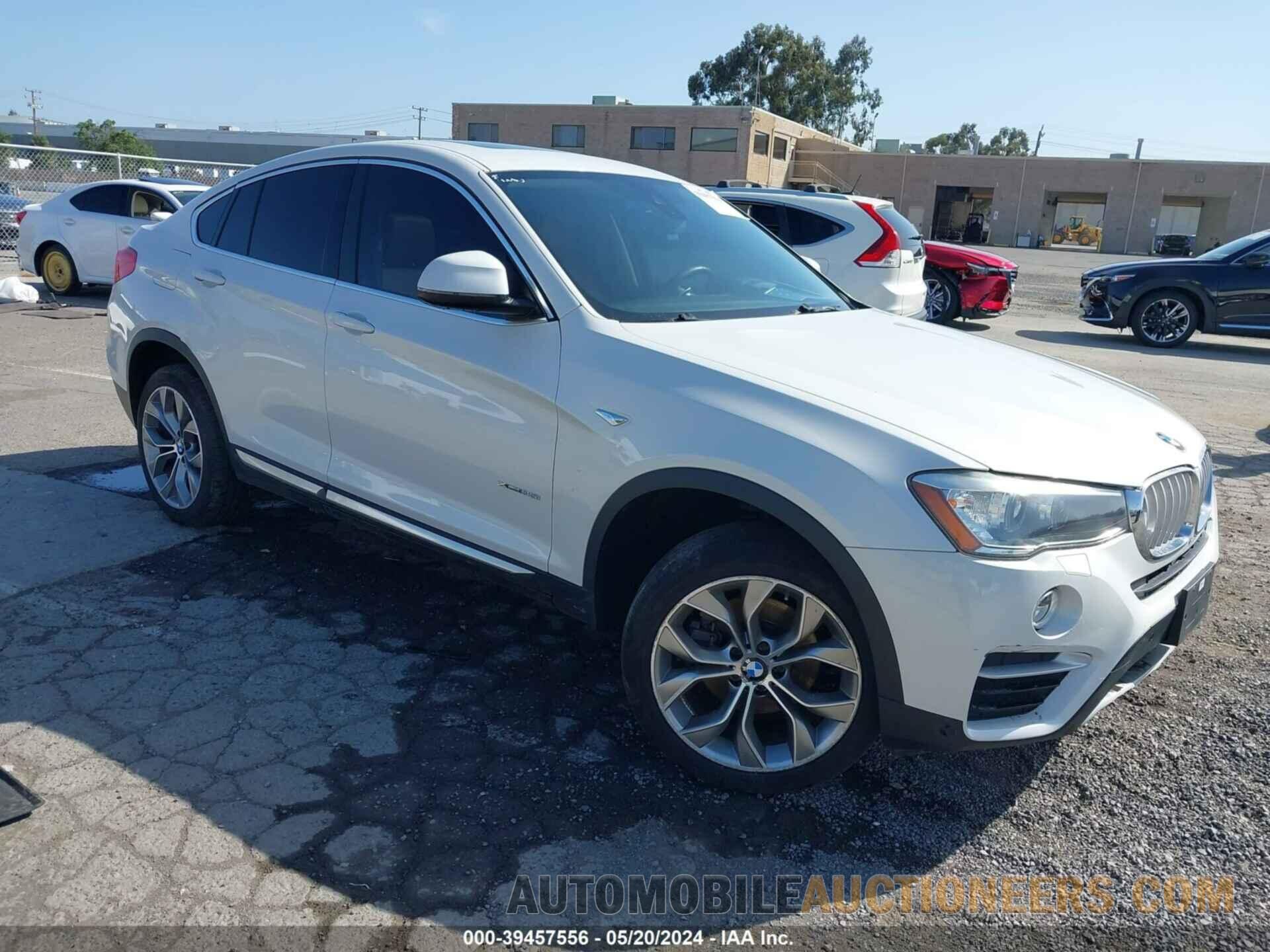 5UXXW5C54G0N92304 BMW X4 2016