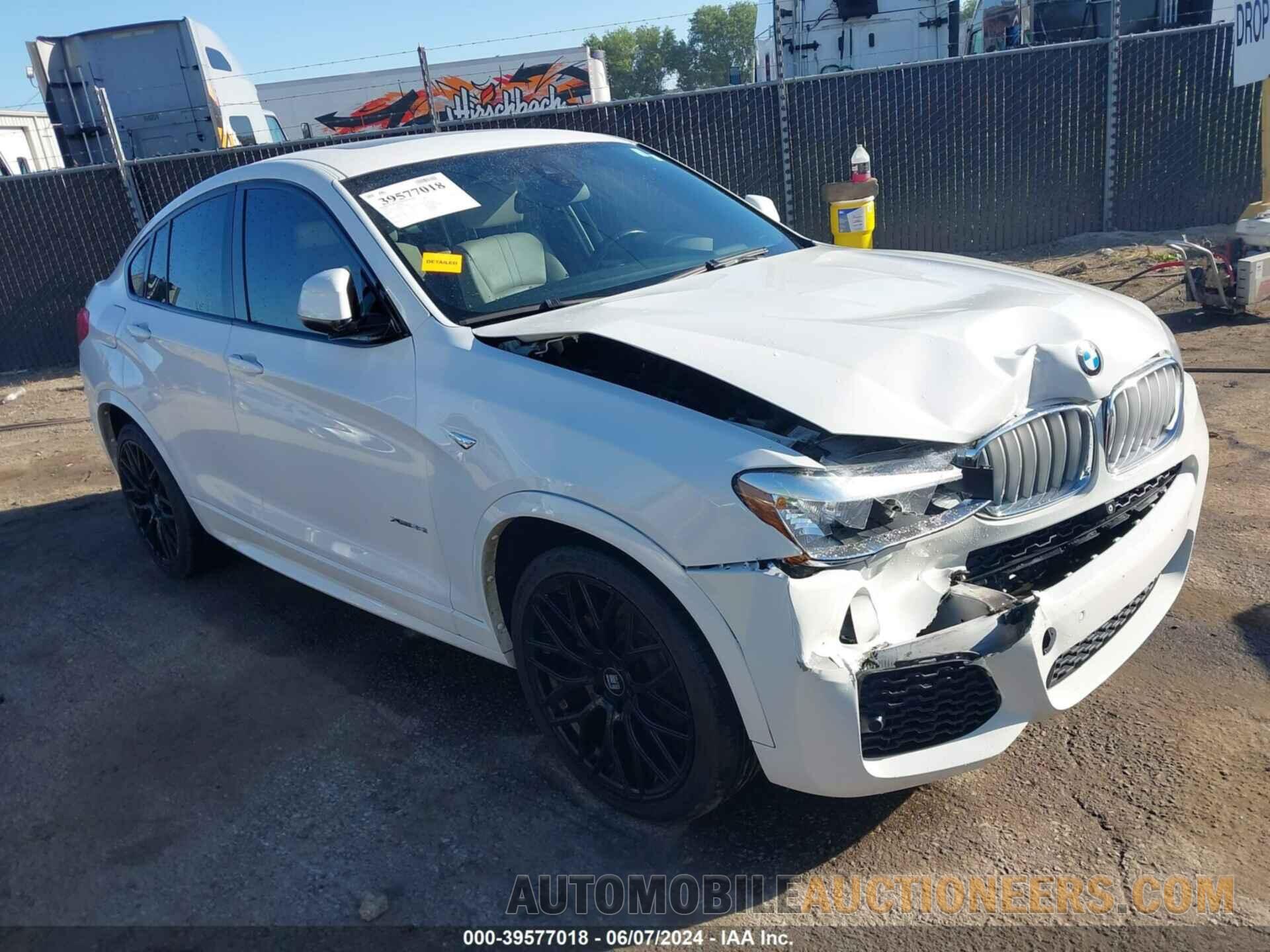 5UXXW5C56F0E87586 BMW X4 2015