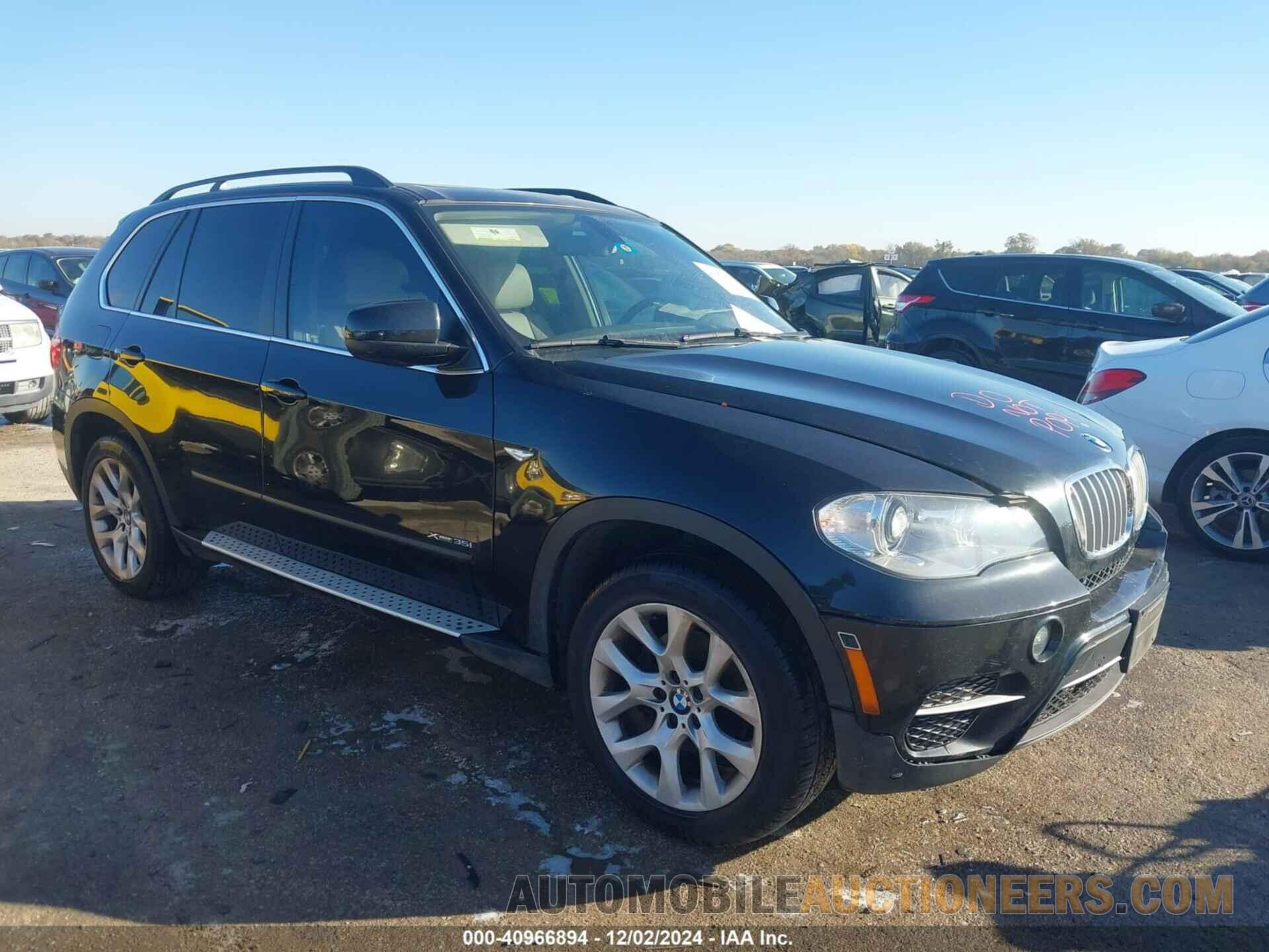 5UXZV4C58D0E00385 BMW X5 2013