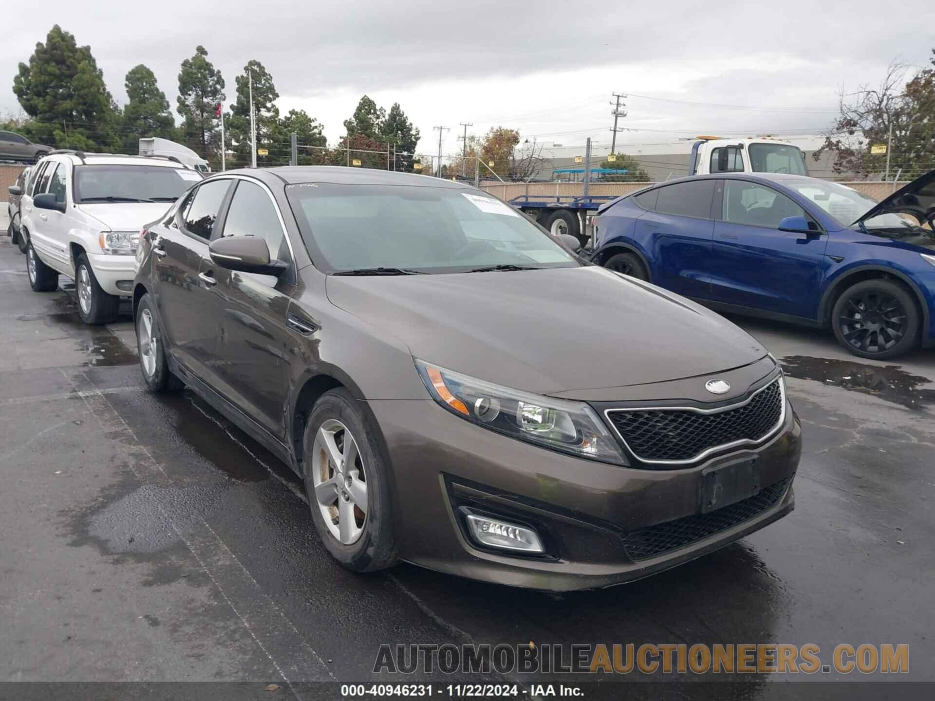 5XXGM4A71EG318642 KIA OPTIMA 2014