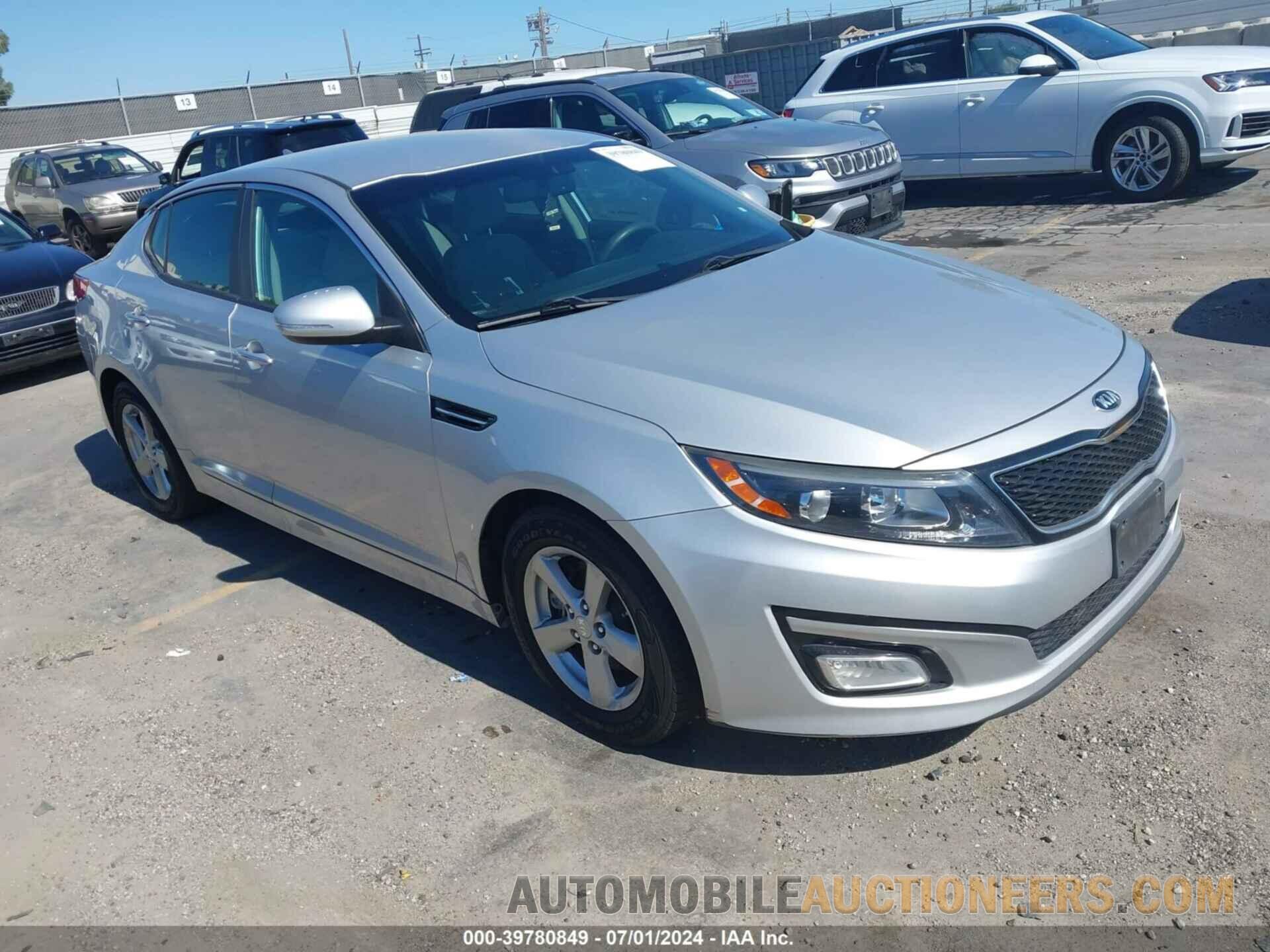 5XXGM4A71FG398803 KIA OPTIMA 2015