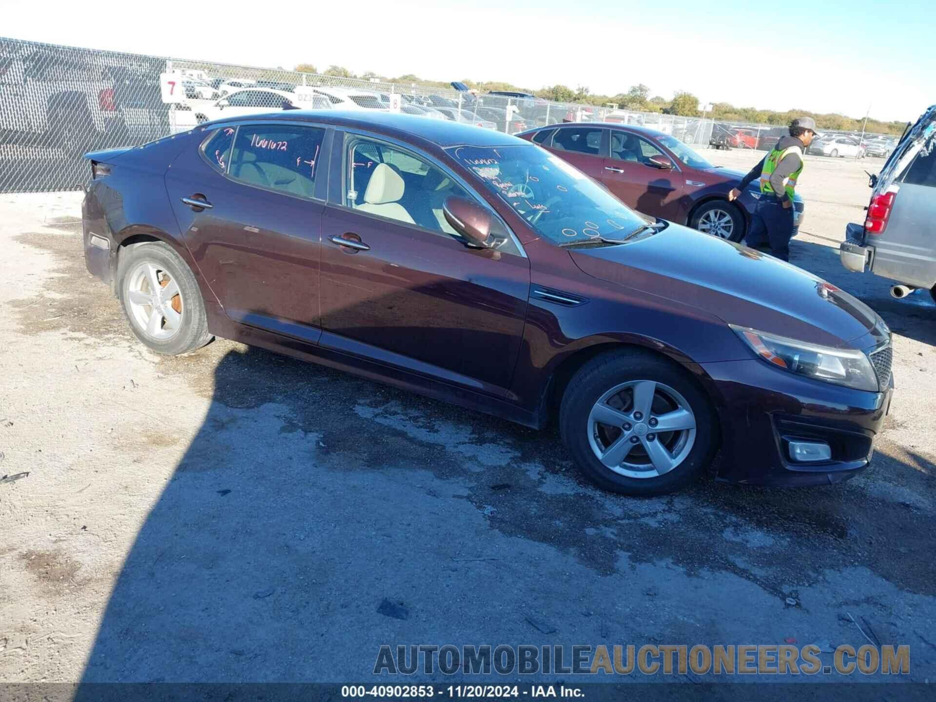 5XXGM4A71FG426163 KIA OPTIMA 2015