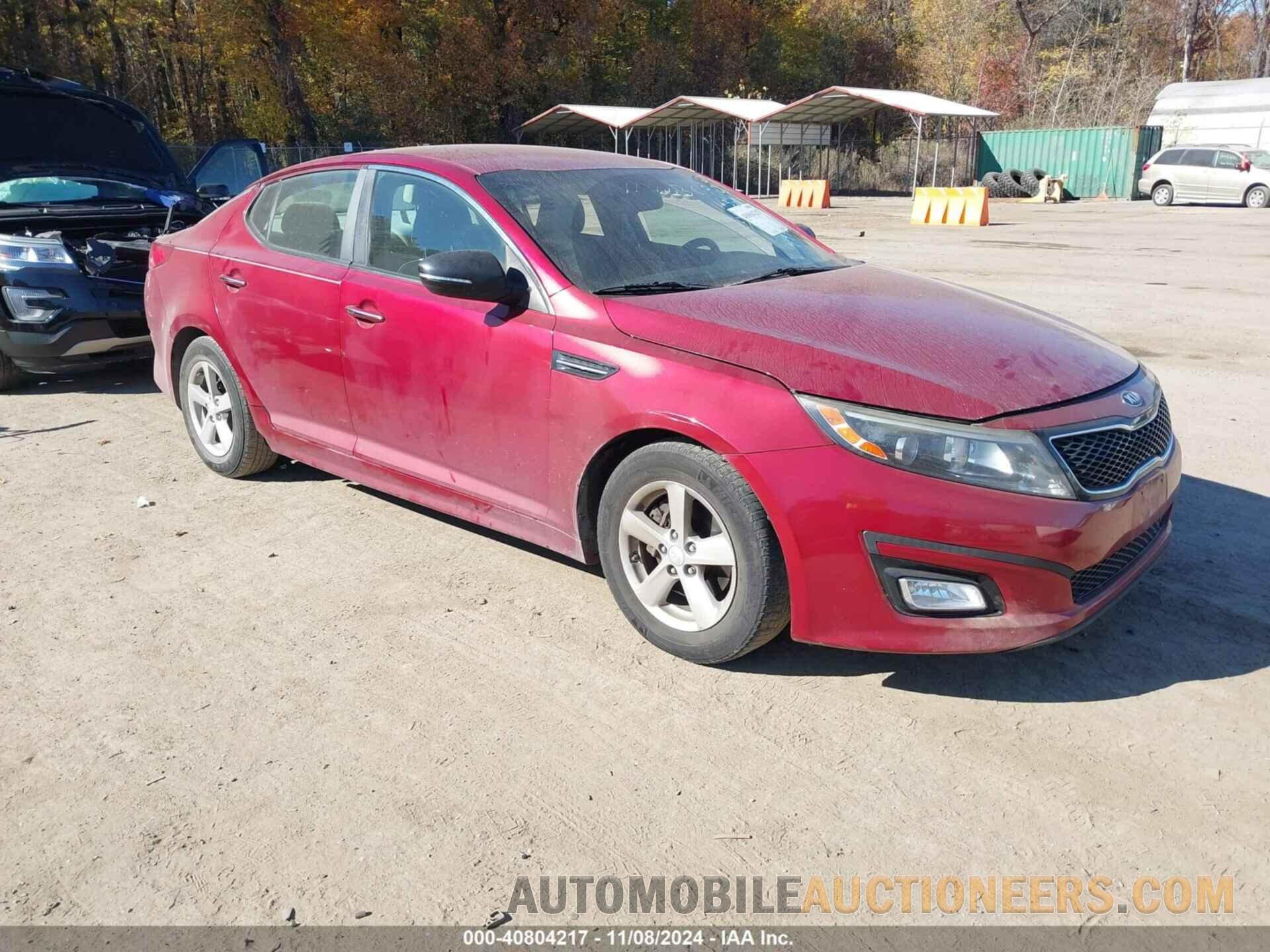 5XXGM4A71FG494074 KIA OPTIMA 2015