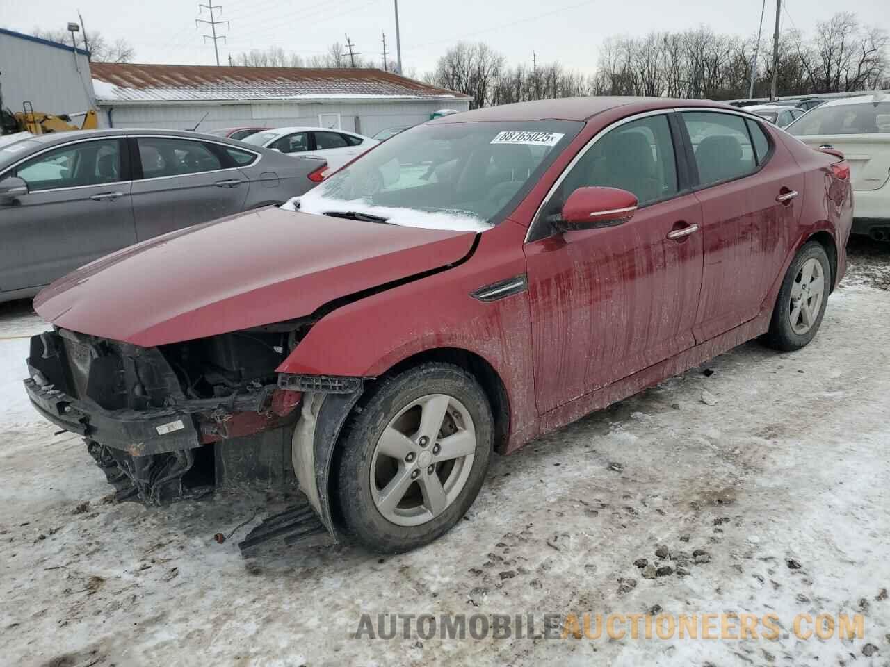 5XXGM4A72EG295842 KIA OPTIMA 2014