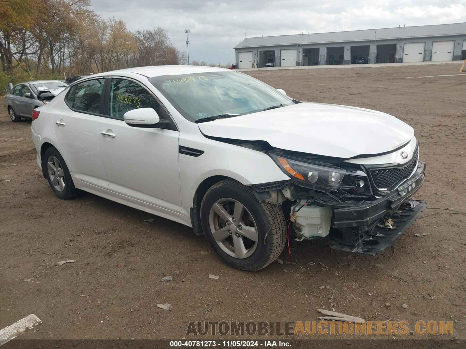 5XXGM4A73FG378567 KIA OPTIMA 2015