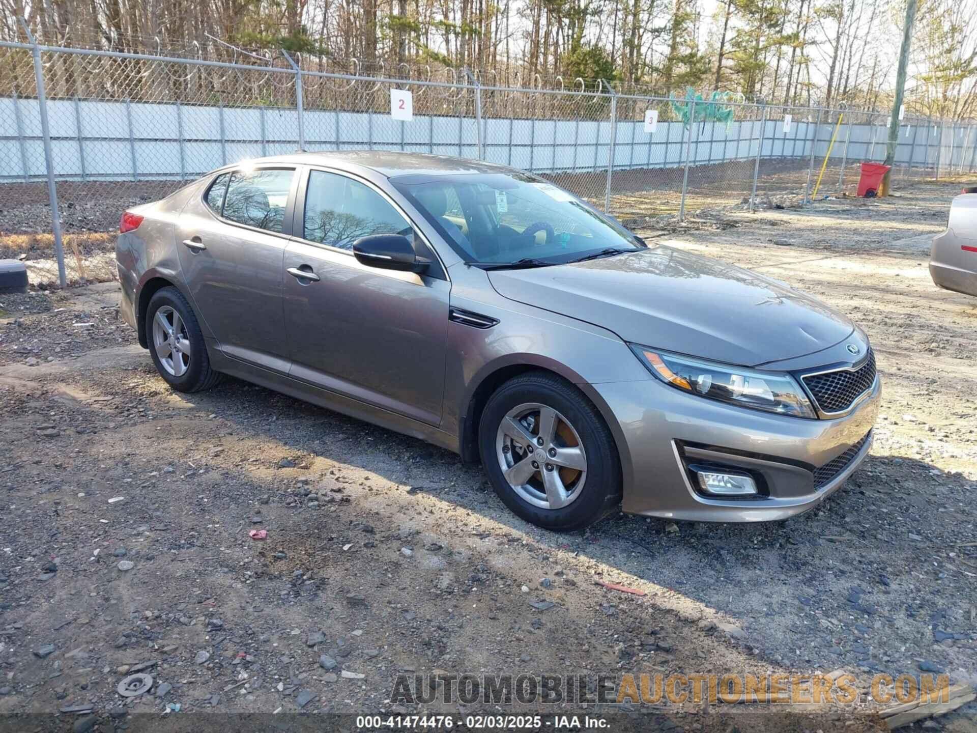 5XXGM4A74EG343664 KIA OPTIMA 2014