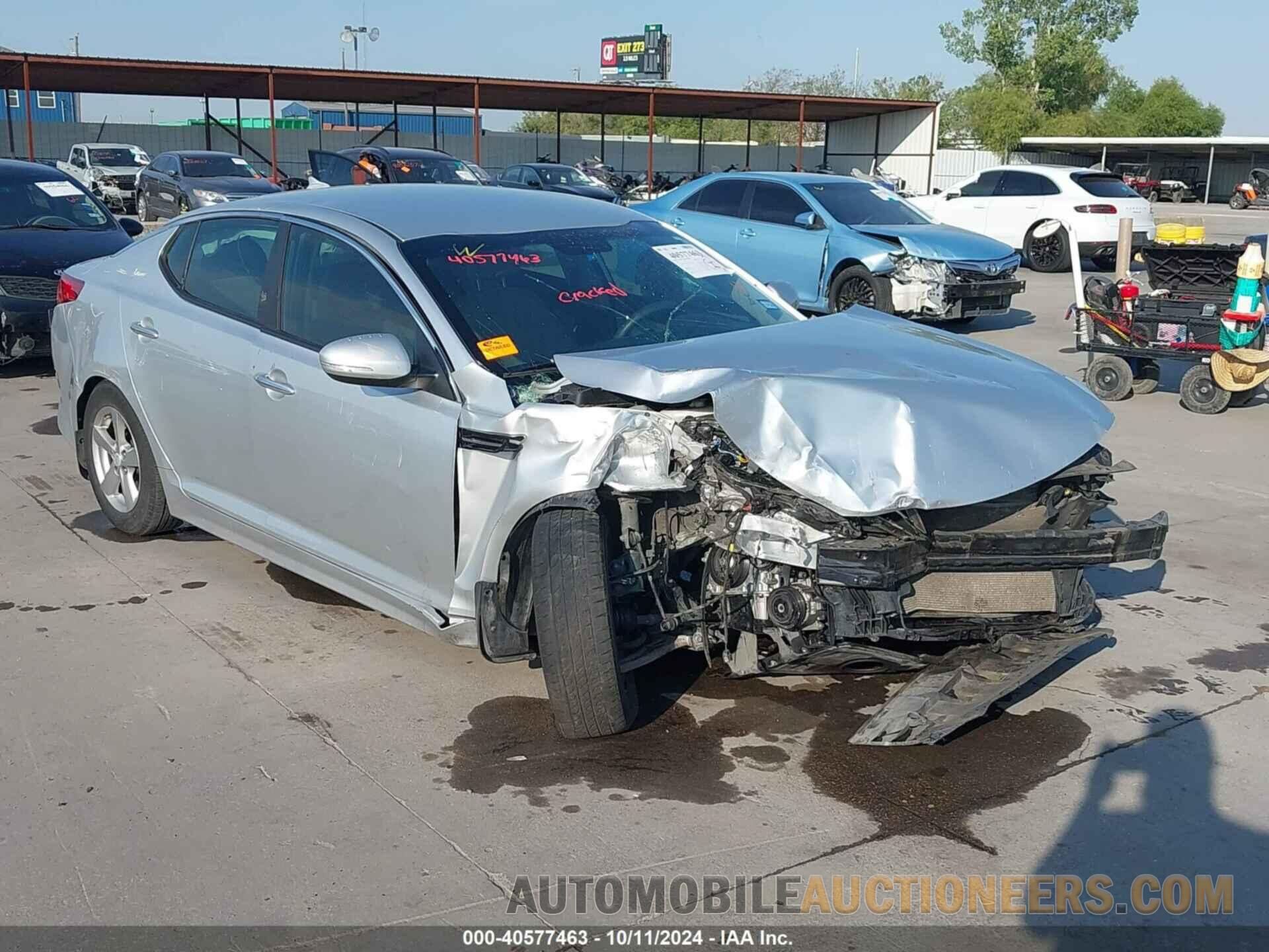 5XXGM4A74FG465541 KIA OPTIMA 2015