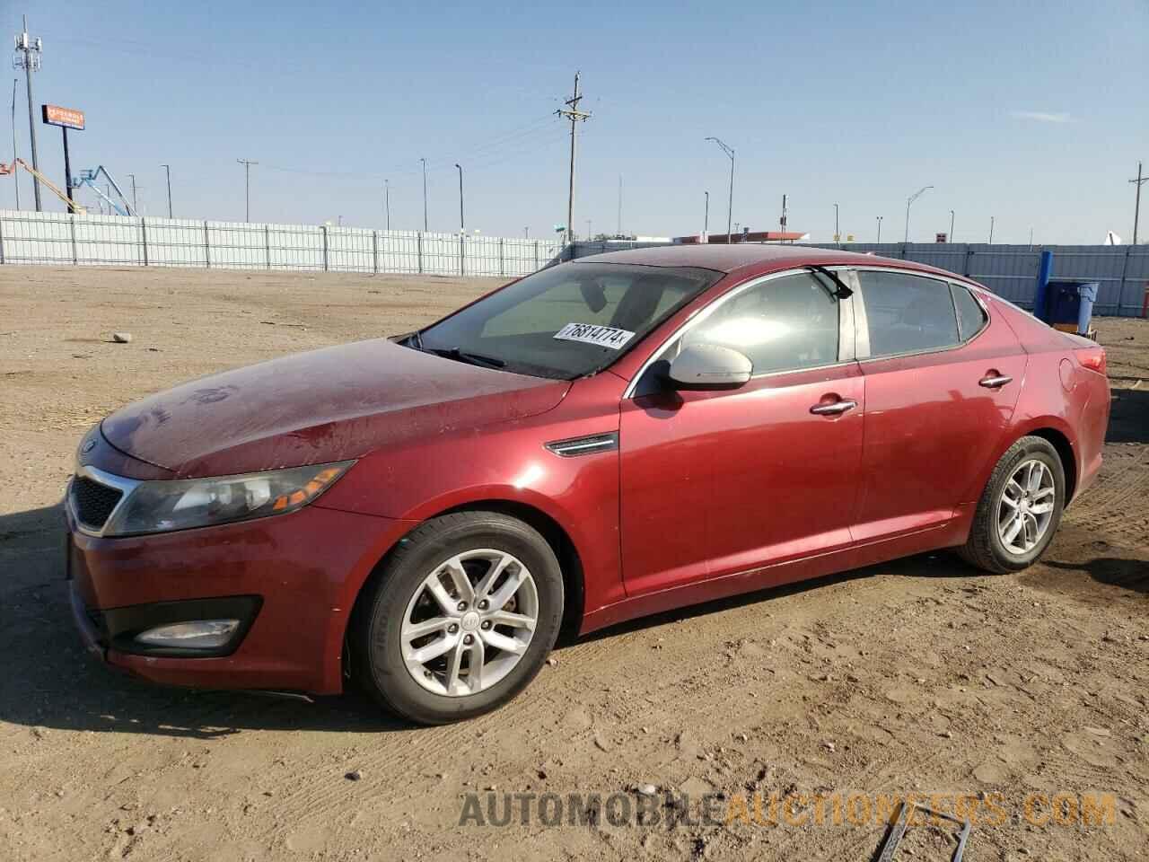 5XXGM4A76DG162435 KIA OPTIMA 2013