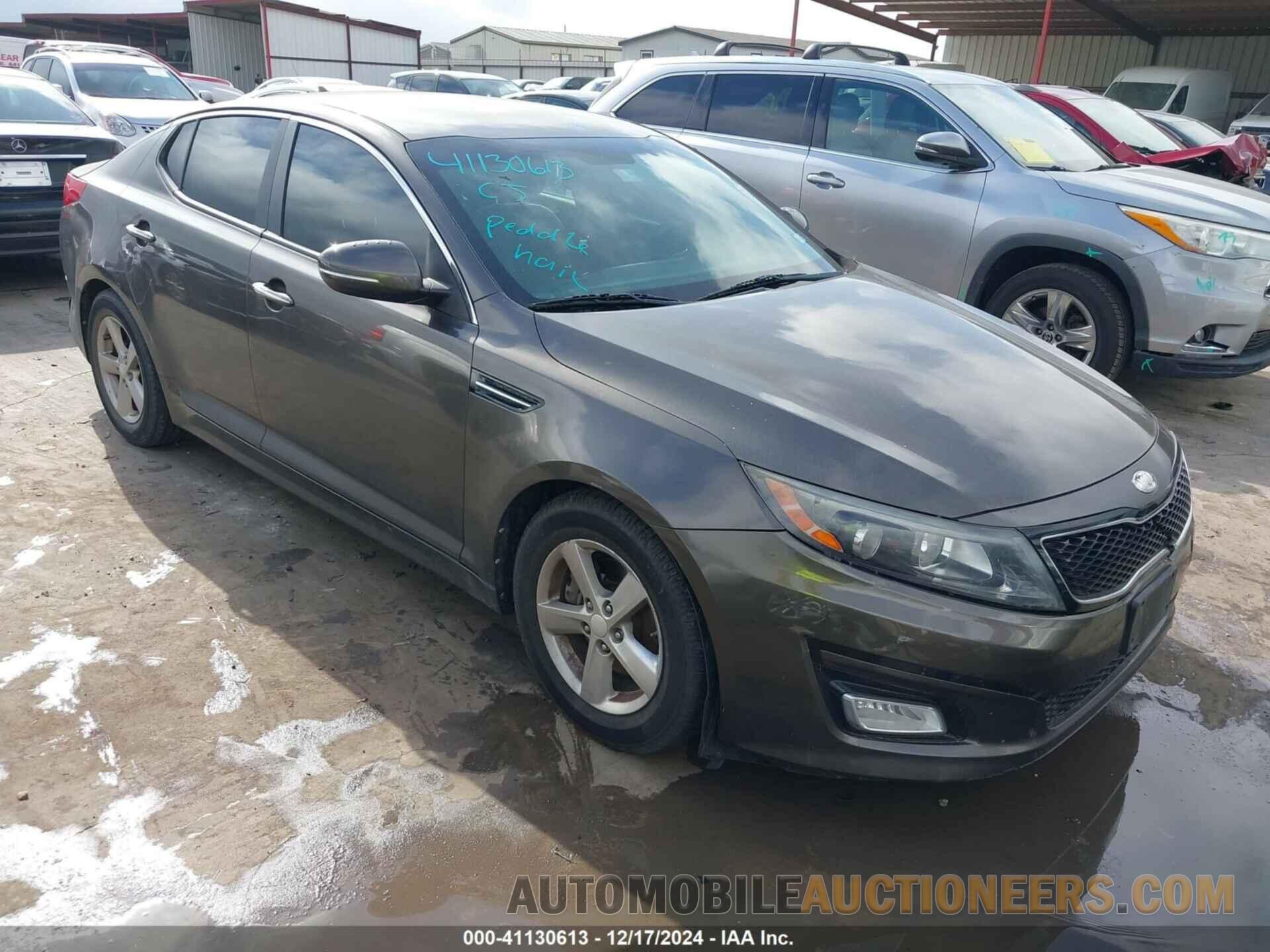 5XXGM4A76EG321391 KIA OPTIMA 2014