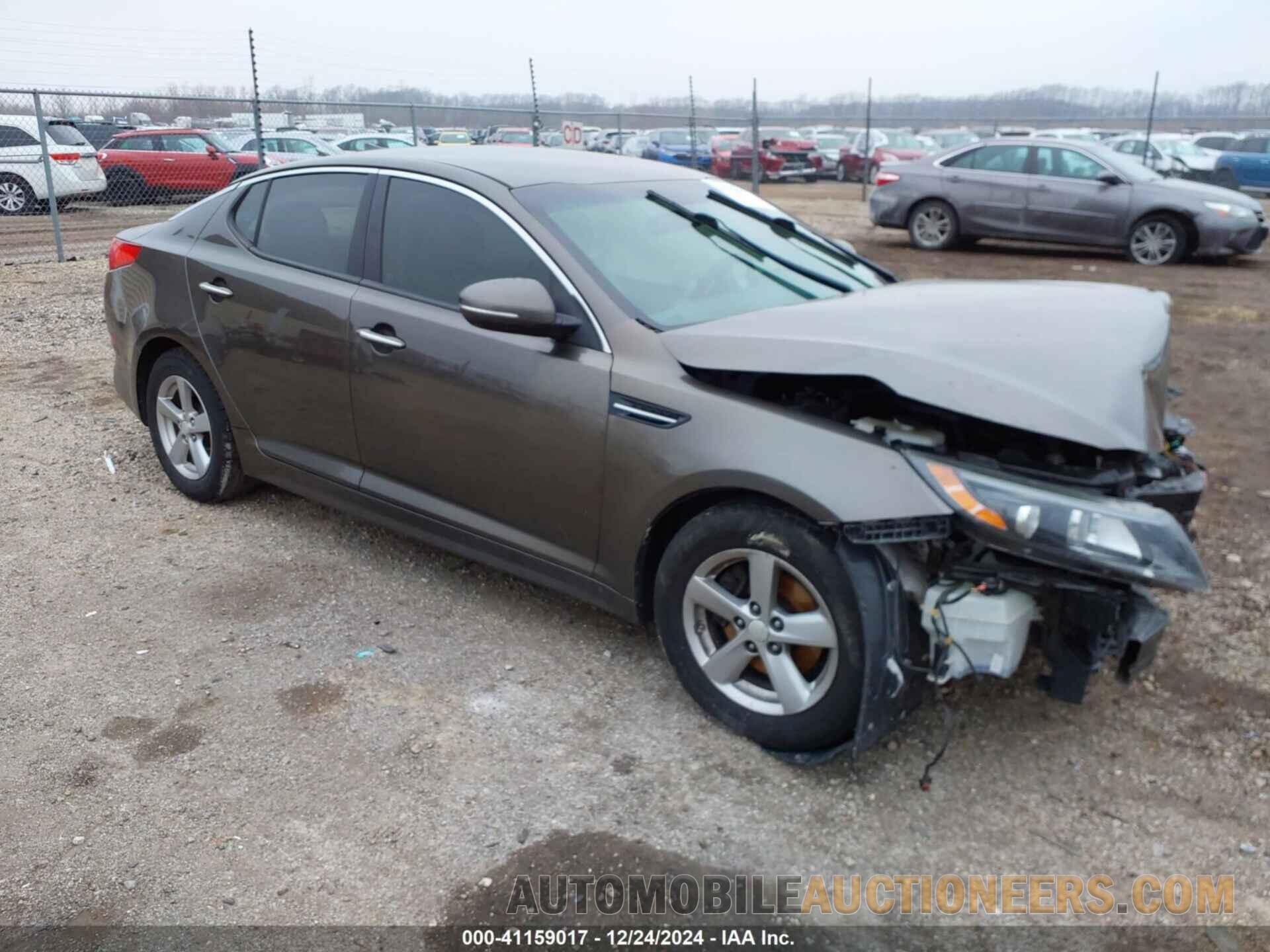 5XXGM4A76FG370592 KIA OPTIMA 2015