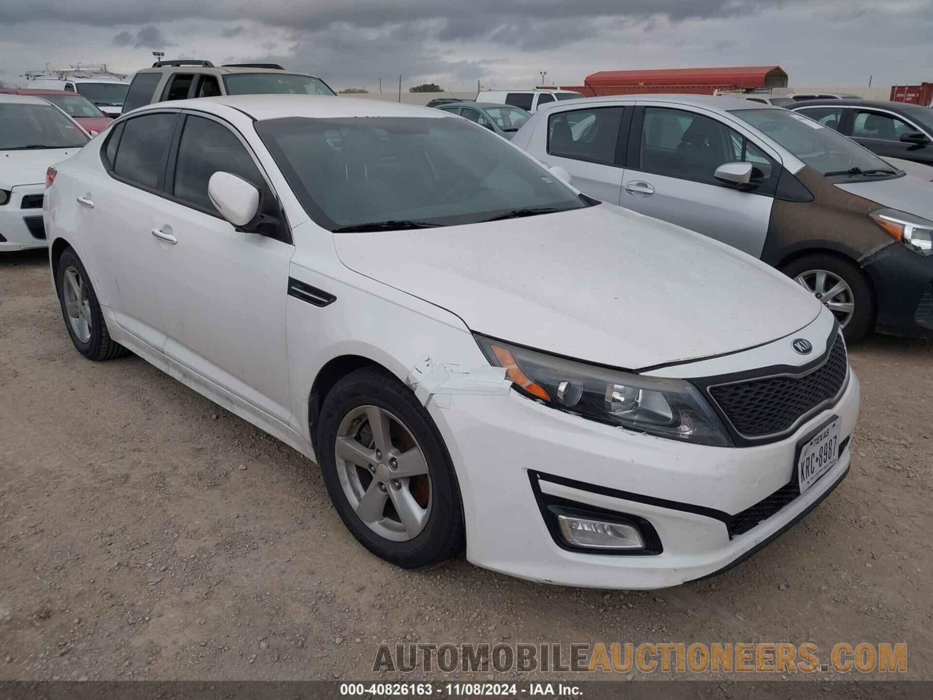 5XXGM4A76FG392981 KIA OPTIMA 2015