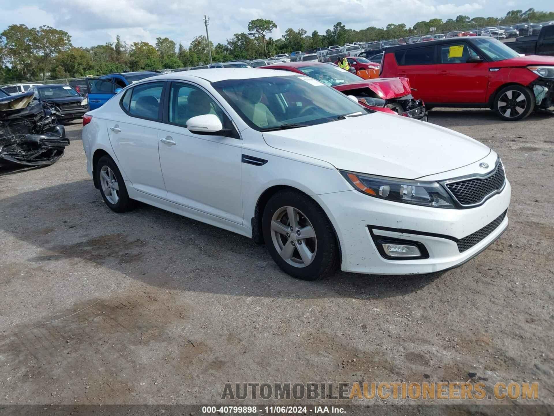 5XXGM4A76FG420052 KIA OPTIMA 2015