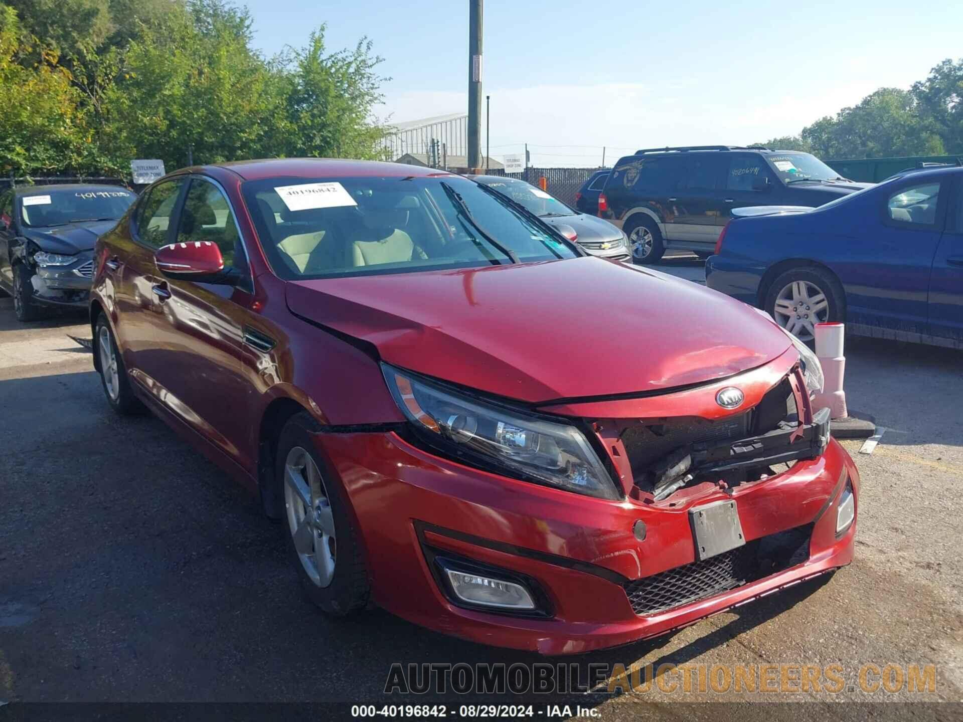 5XXGM4A77EG316104 KIA OPTIMA 2014