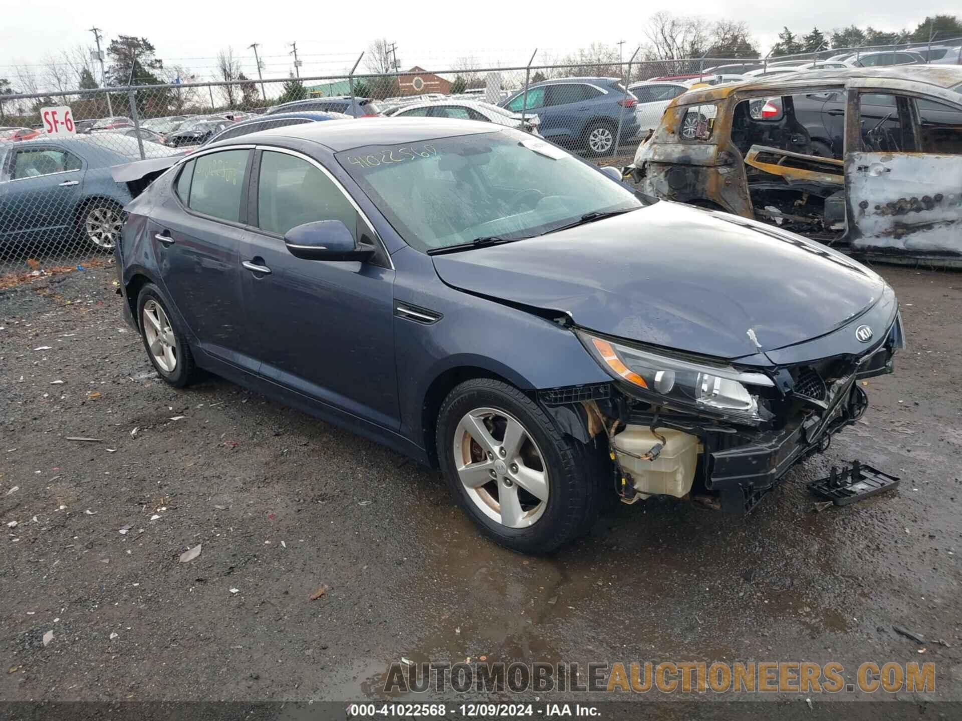 5XXGM4A77FG472581 KIA OPTIMA 2015