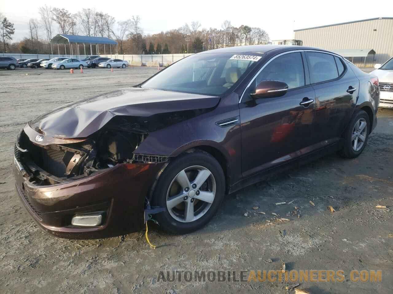 5XXGM4A78EG259329 KIA OPTIMA 2014