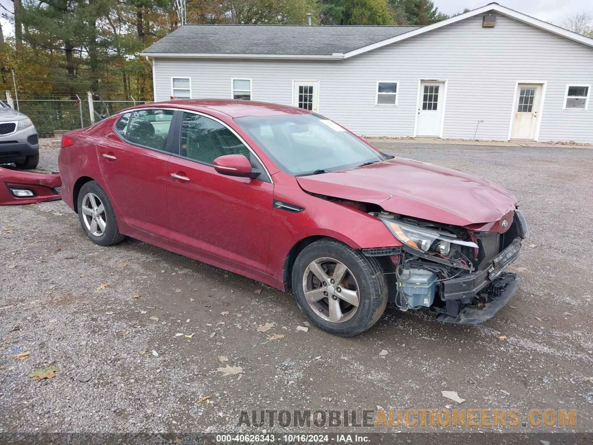 5XXGM4A78EG272694 KIA OPTIMA 2014