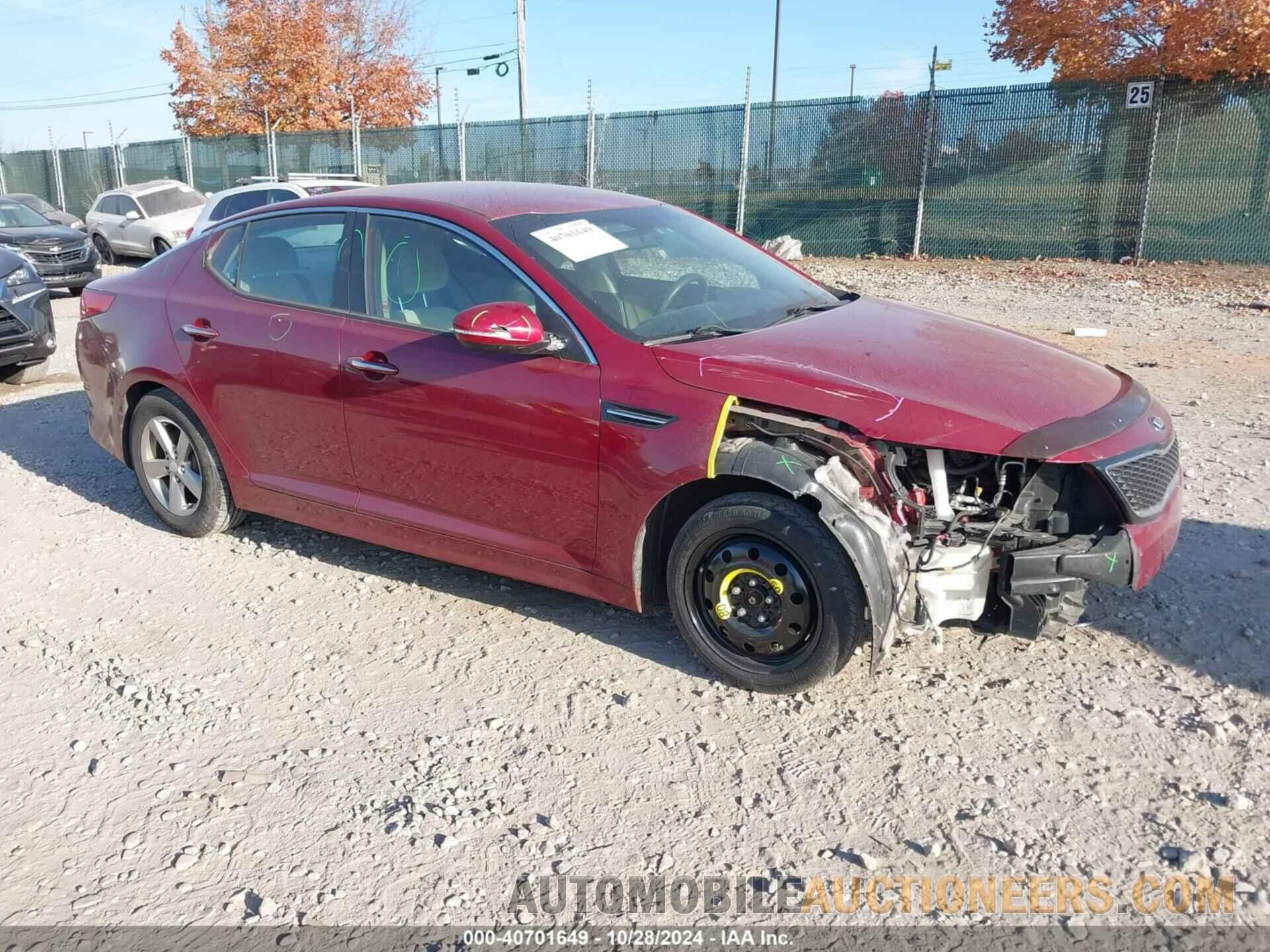 5XXGM4A78FG414060 KIA OPTIMA 2015