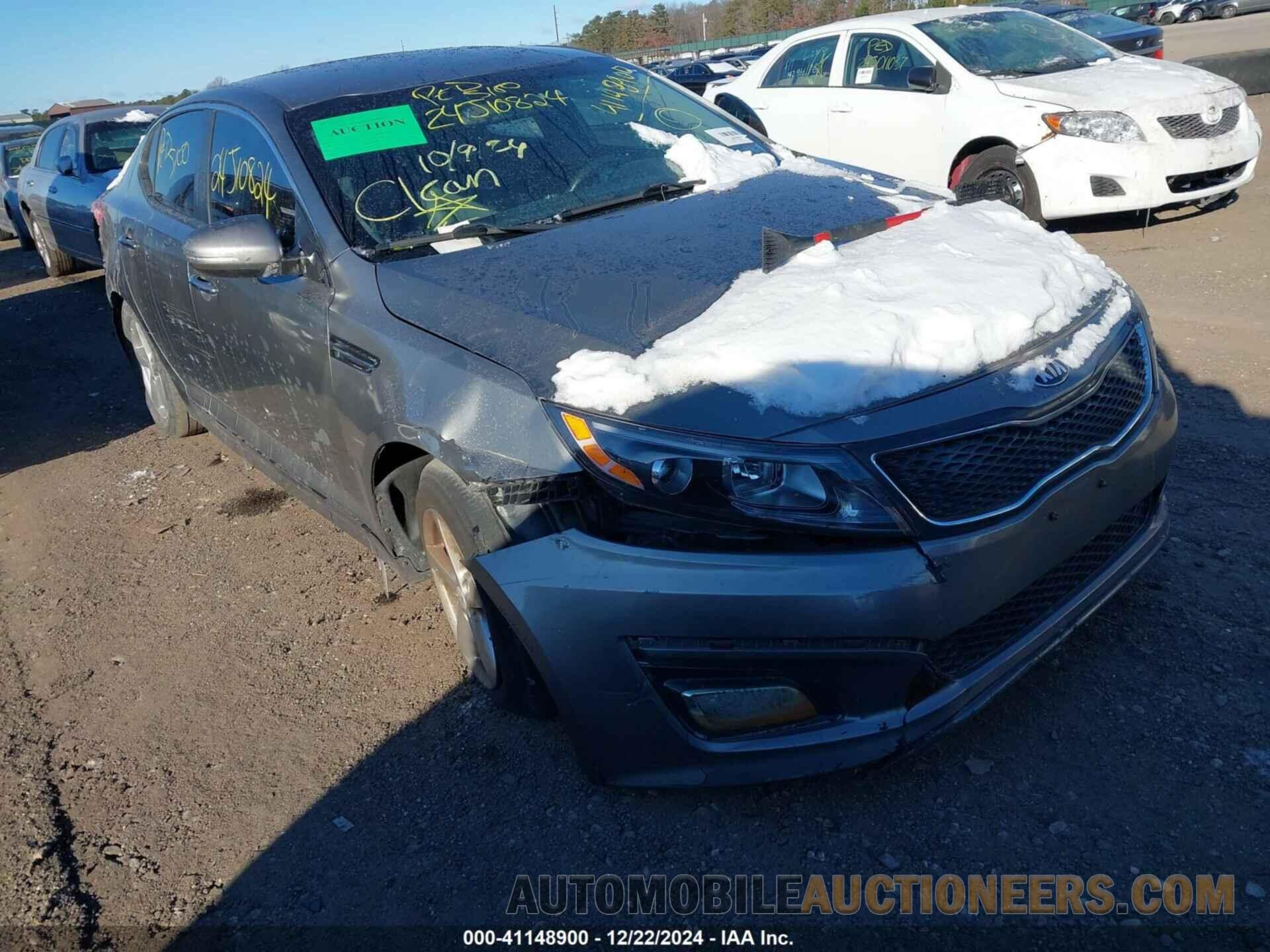 5XXGM4A7XEG290727 KIA OPTIMA 2014