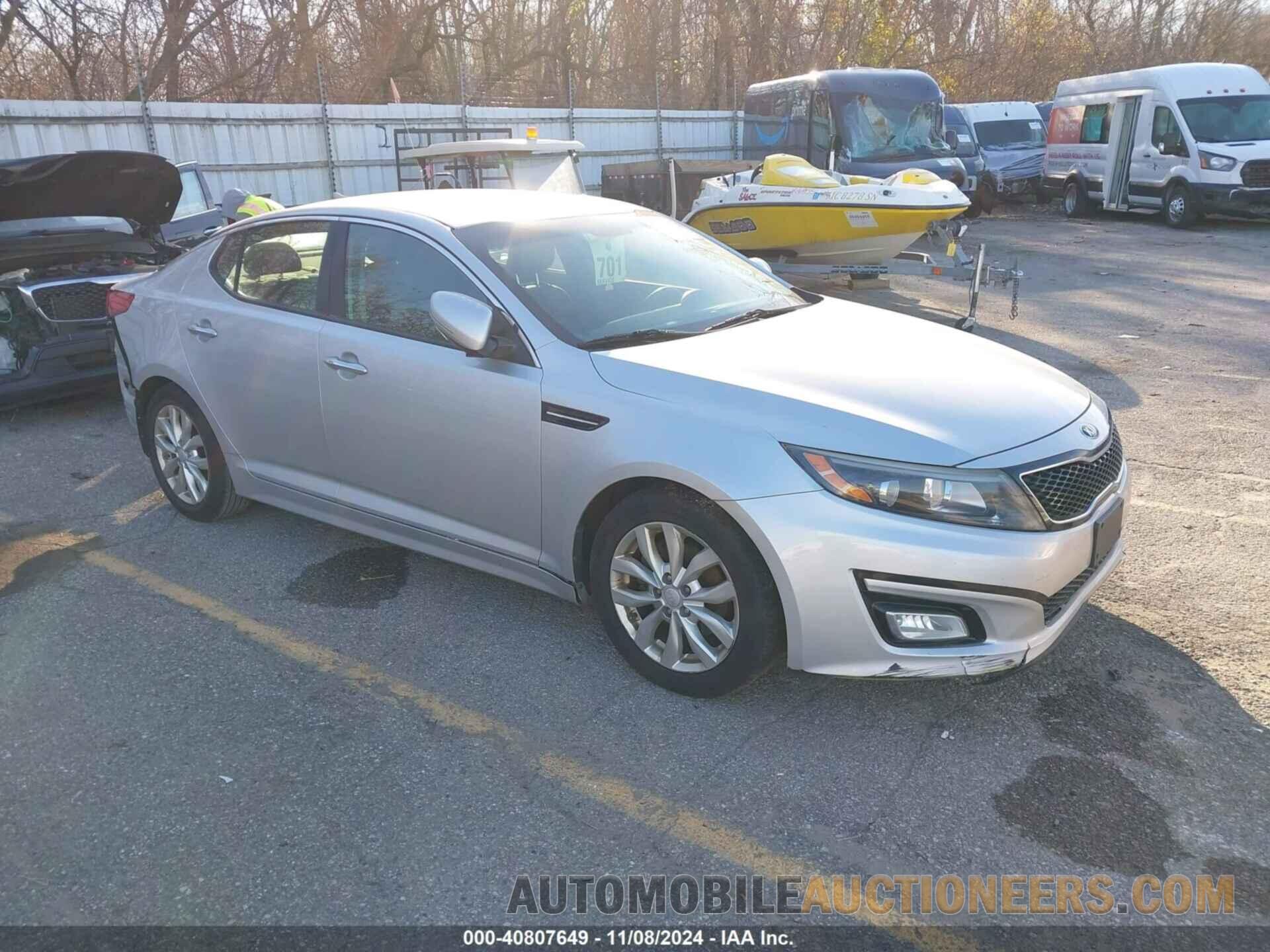 5XXGM4A7XFG399545 KIA OPTIMA 2015