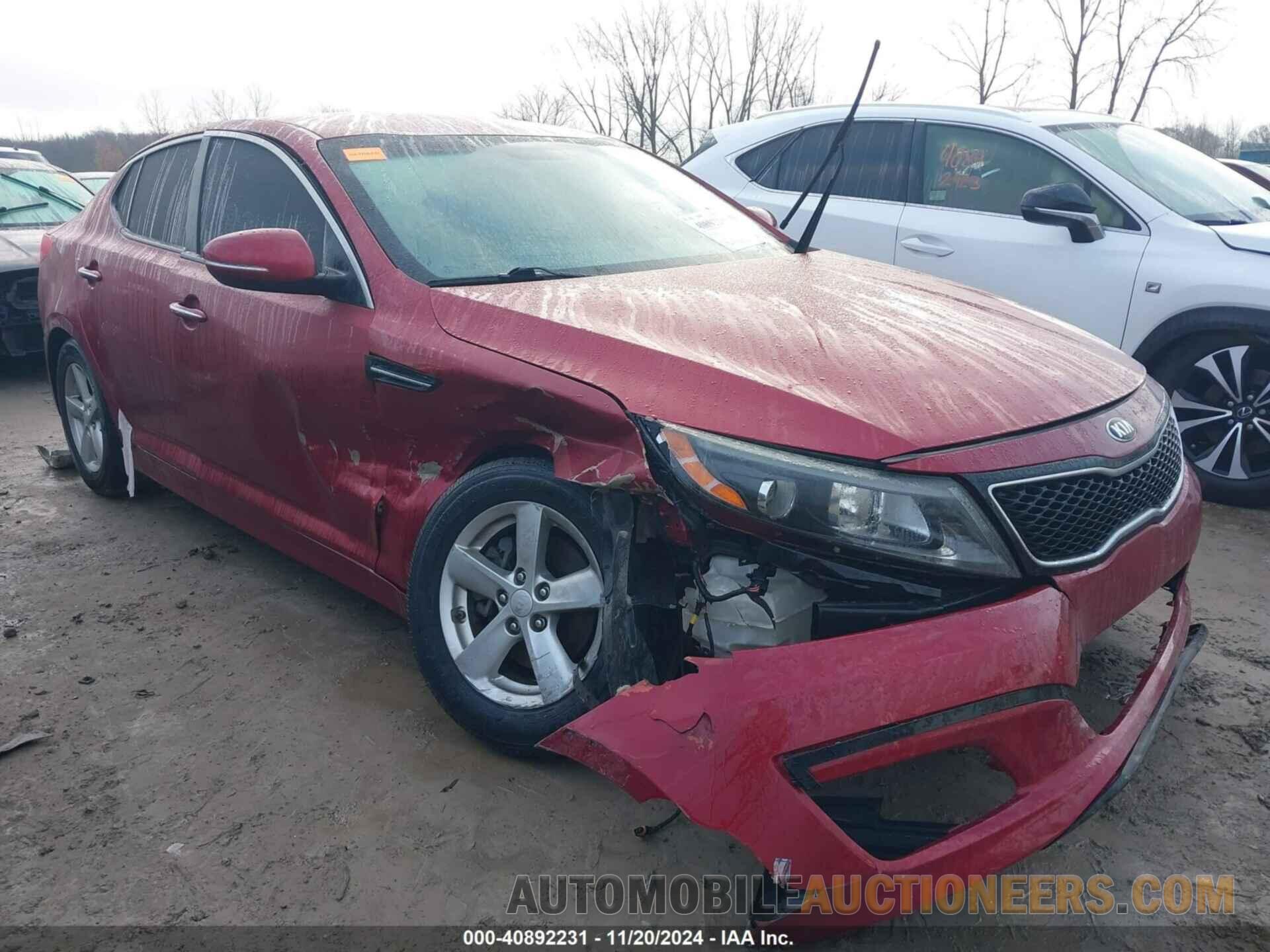 5XXGM4A7XFG485972 KIA OPTIMA 2015